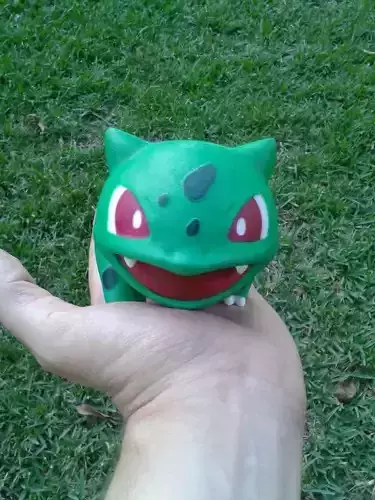 Bulbasaur and Chikorita Pot