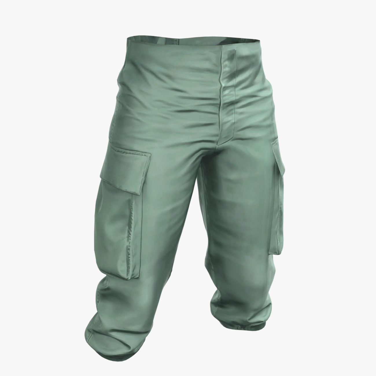 Rebel Trooper Rigged Animated Low-poly 3D model_10