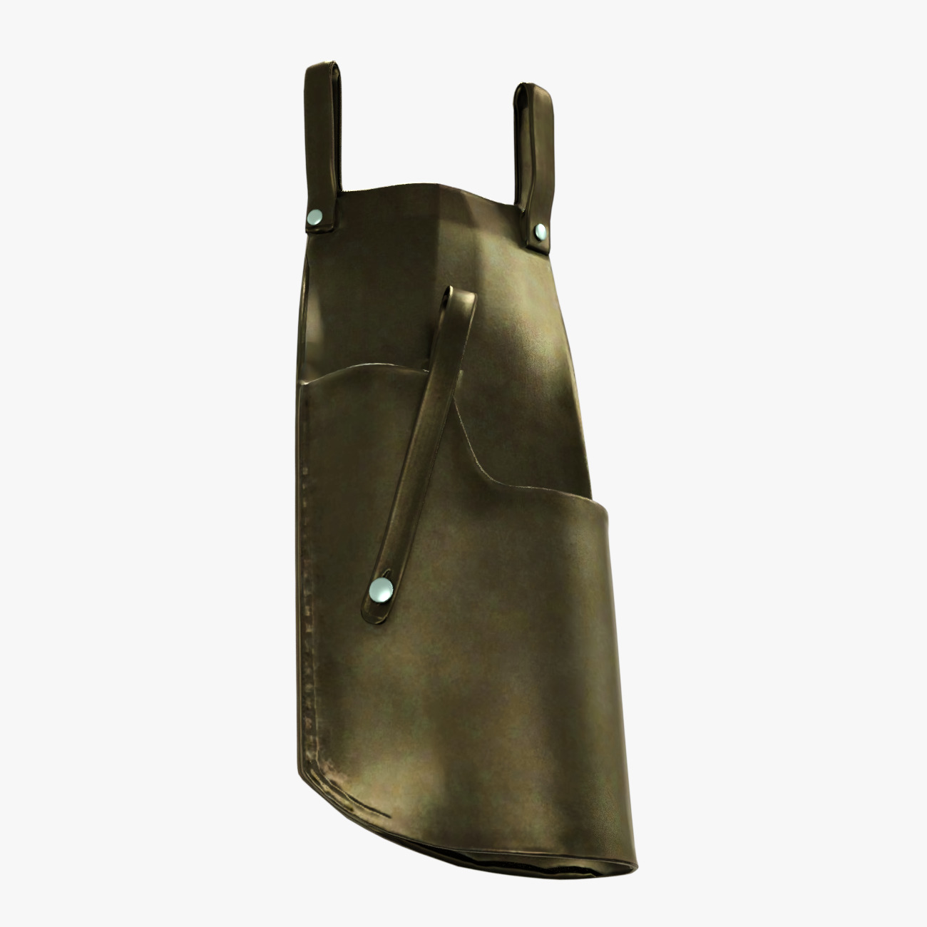 Rebel Trooper Rigged Animated Low-poly 3D model_13