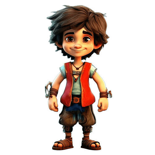 animationboy 3D model