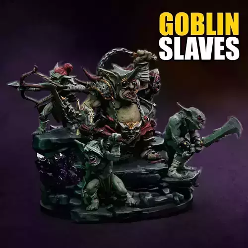 Goblin Slaves 3D print model