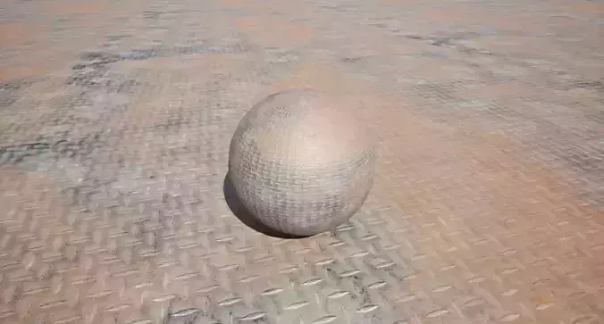 Diamond Plate Materials Texture