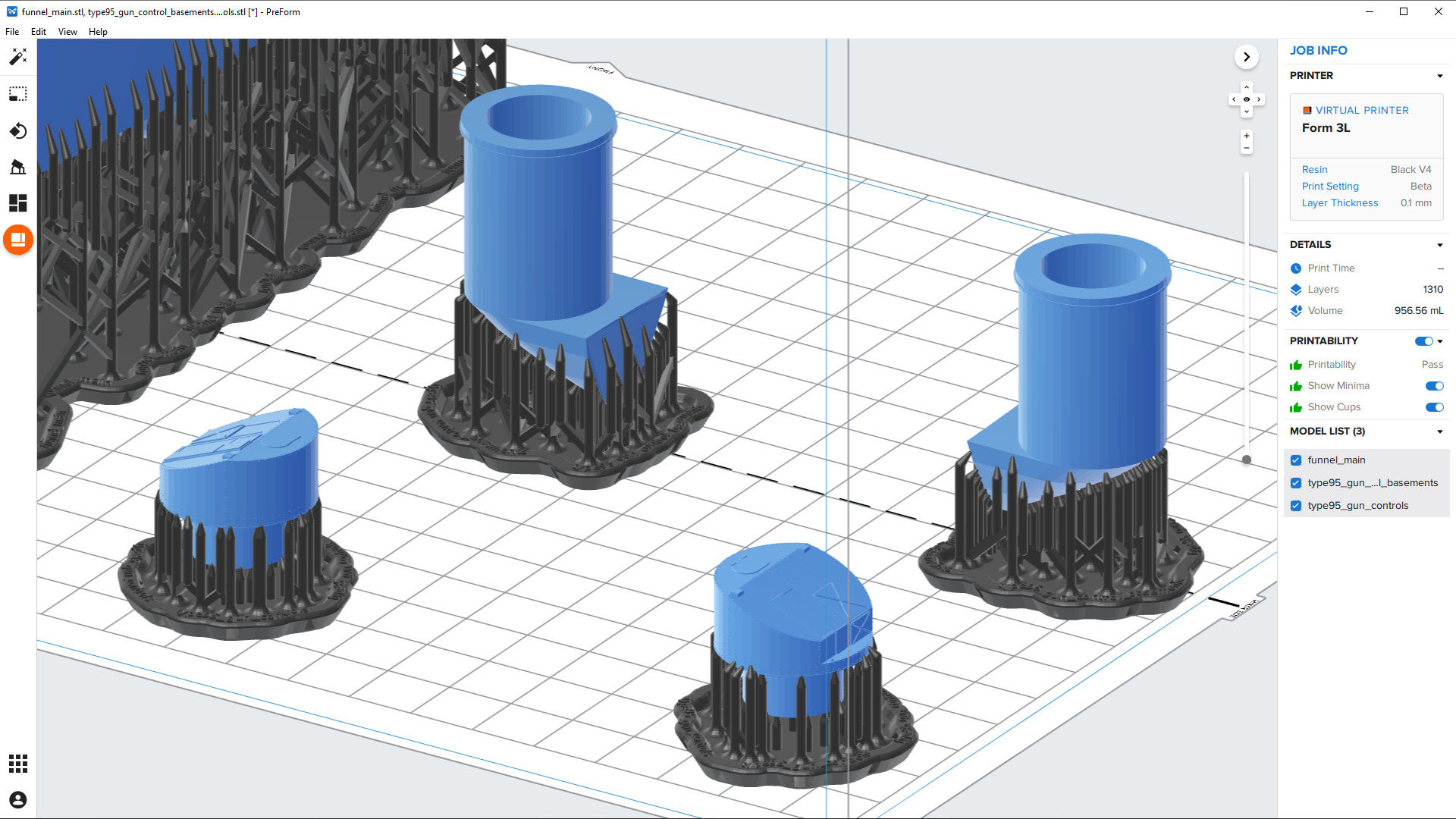 Yamato funnel - Commercial license - 1-100 scale 3D print model_9