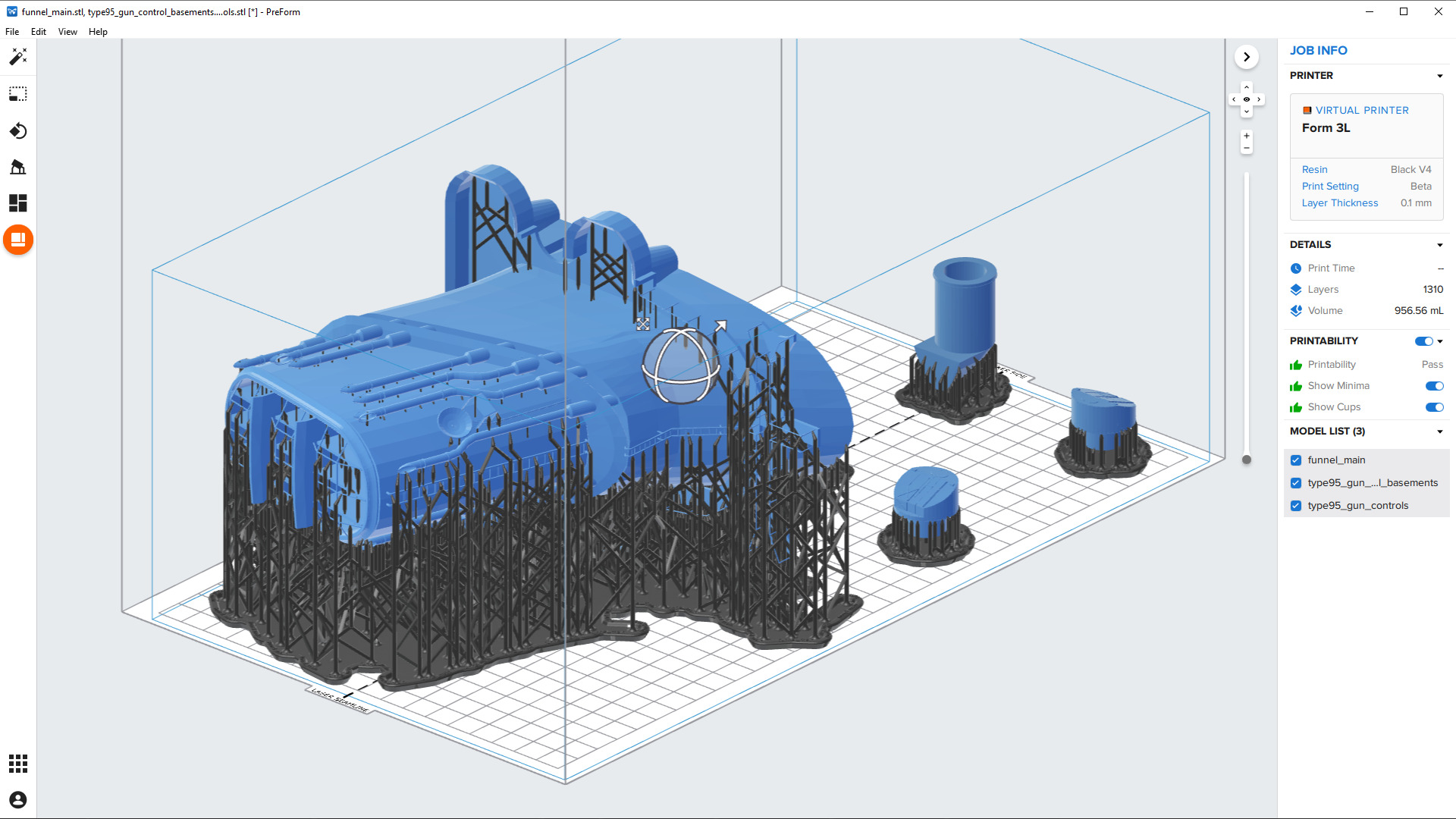 Yamato funnel - Commercial license - 1-100 scale 3D print model_8