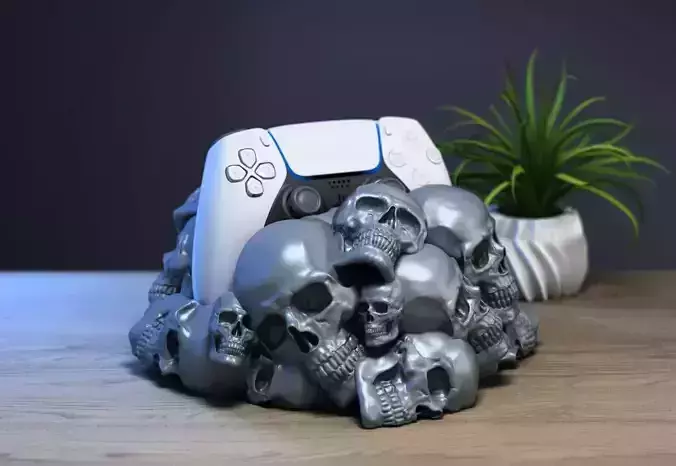 skulls Ps5 controller stand