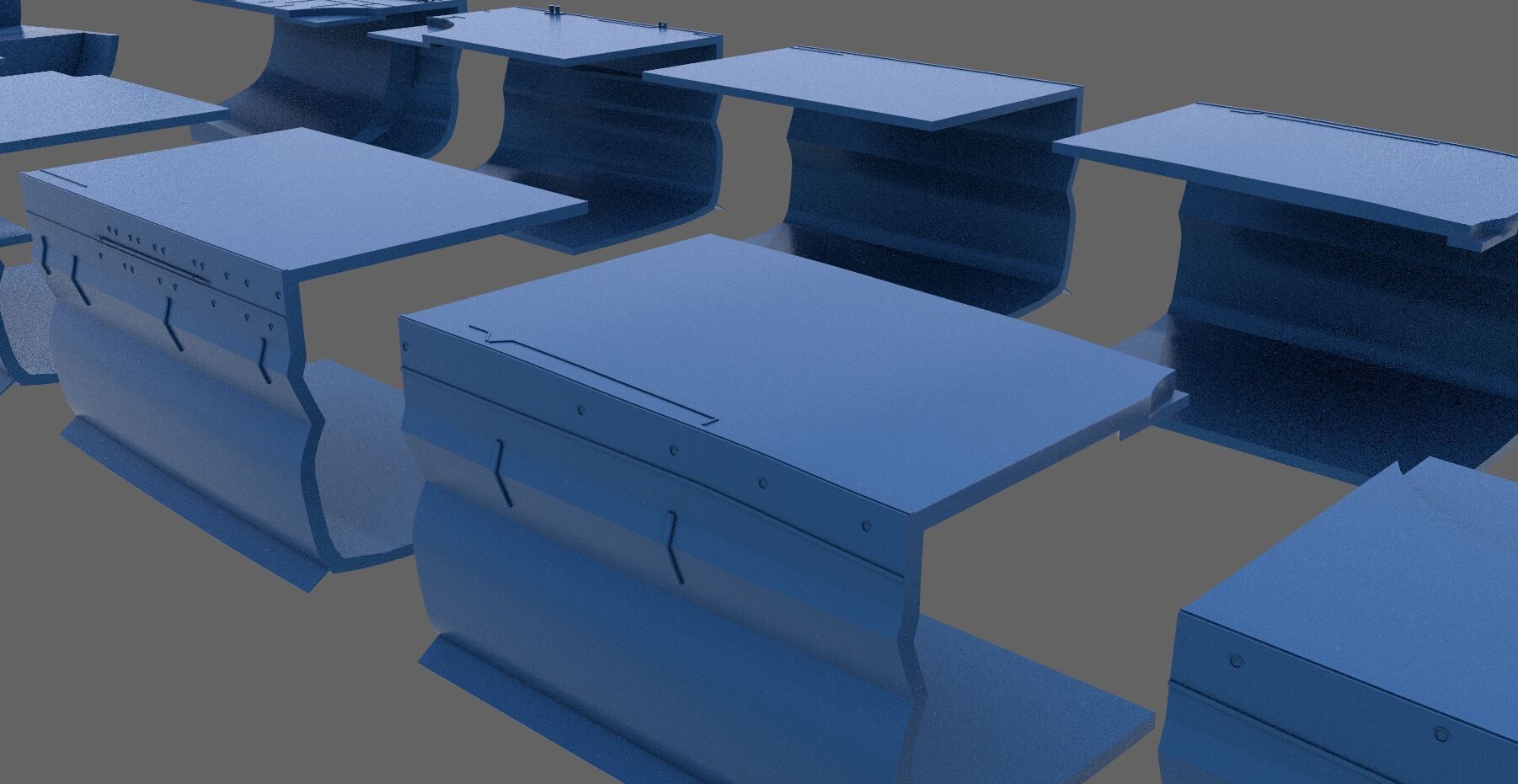 Battleship Yamato Hull - Commercial license - 1-200 scale 3D print model_10