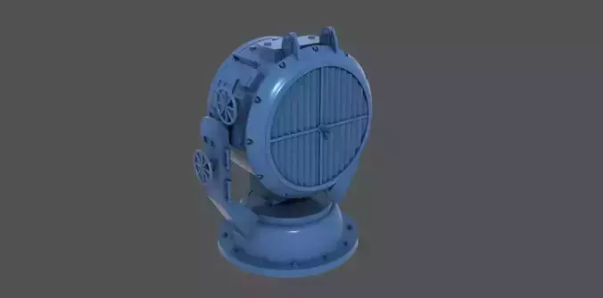 Yamato Search light 150cm - Commercial license - 1-100 scale 3D print model