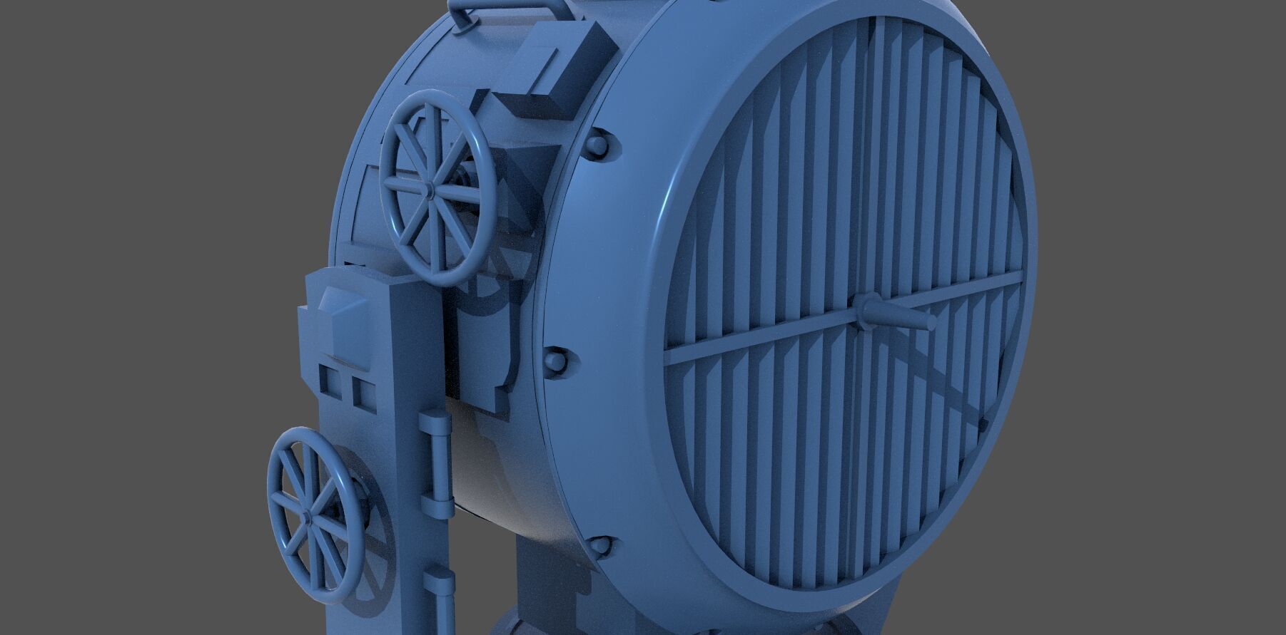 Yamato Search light 150cm - Commercial license - 1-100 scale 3D print model_2