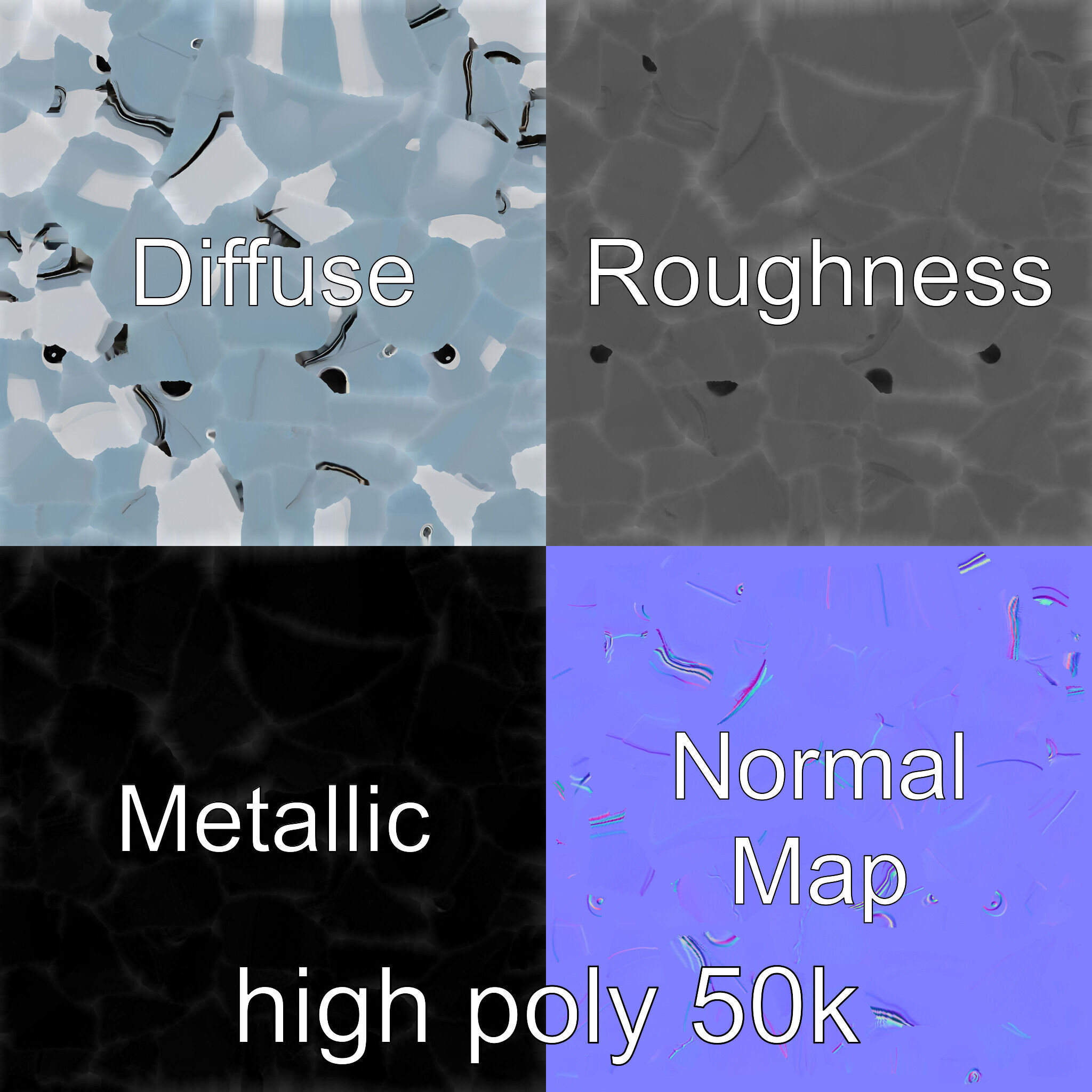 Inflatable Dolphin Aquatic Play Model Pack Low-poly 3D model_3