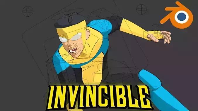 invincible 3D Model  3D model