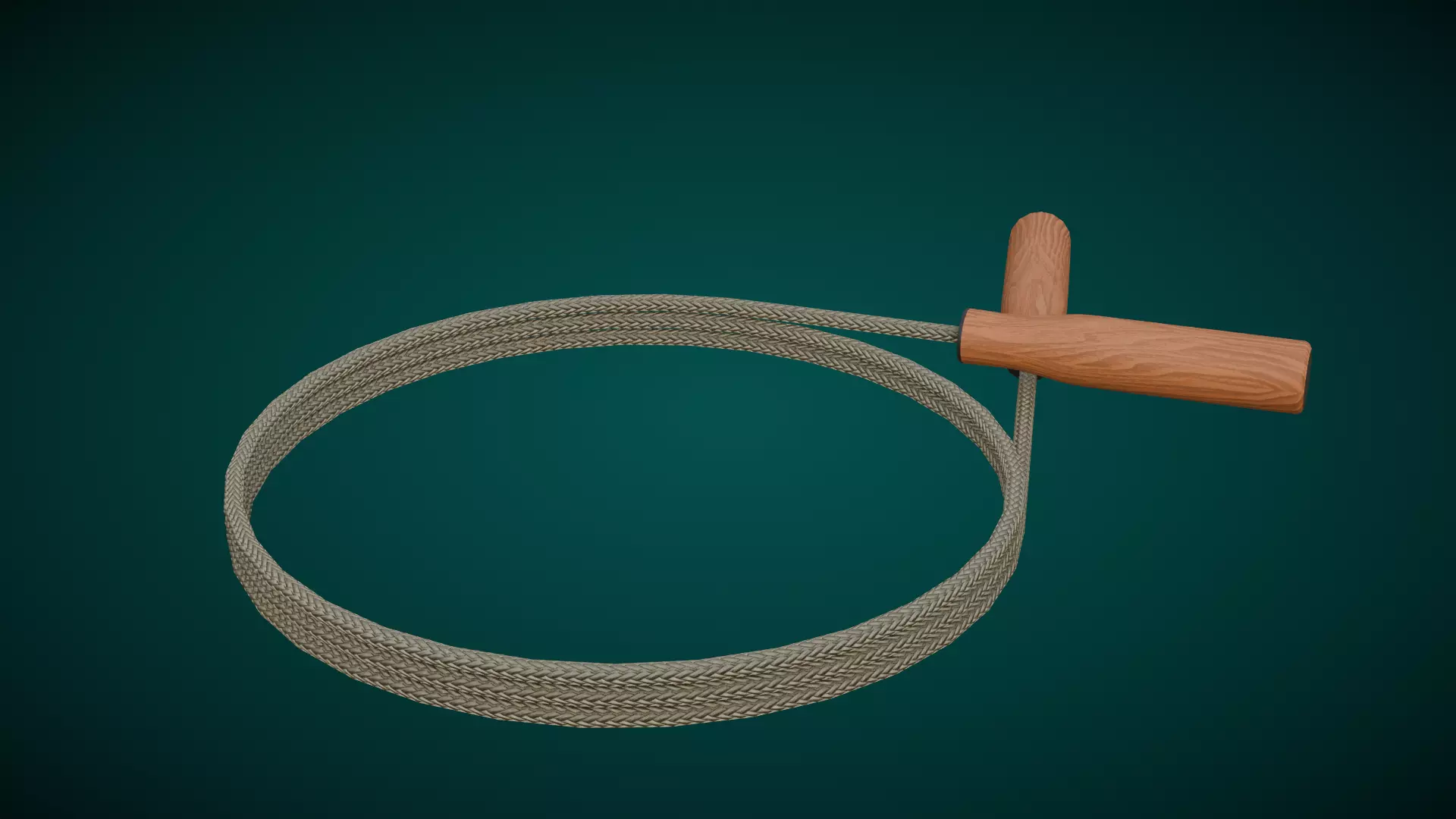 Jump Rope Low-poly 3D model