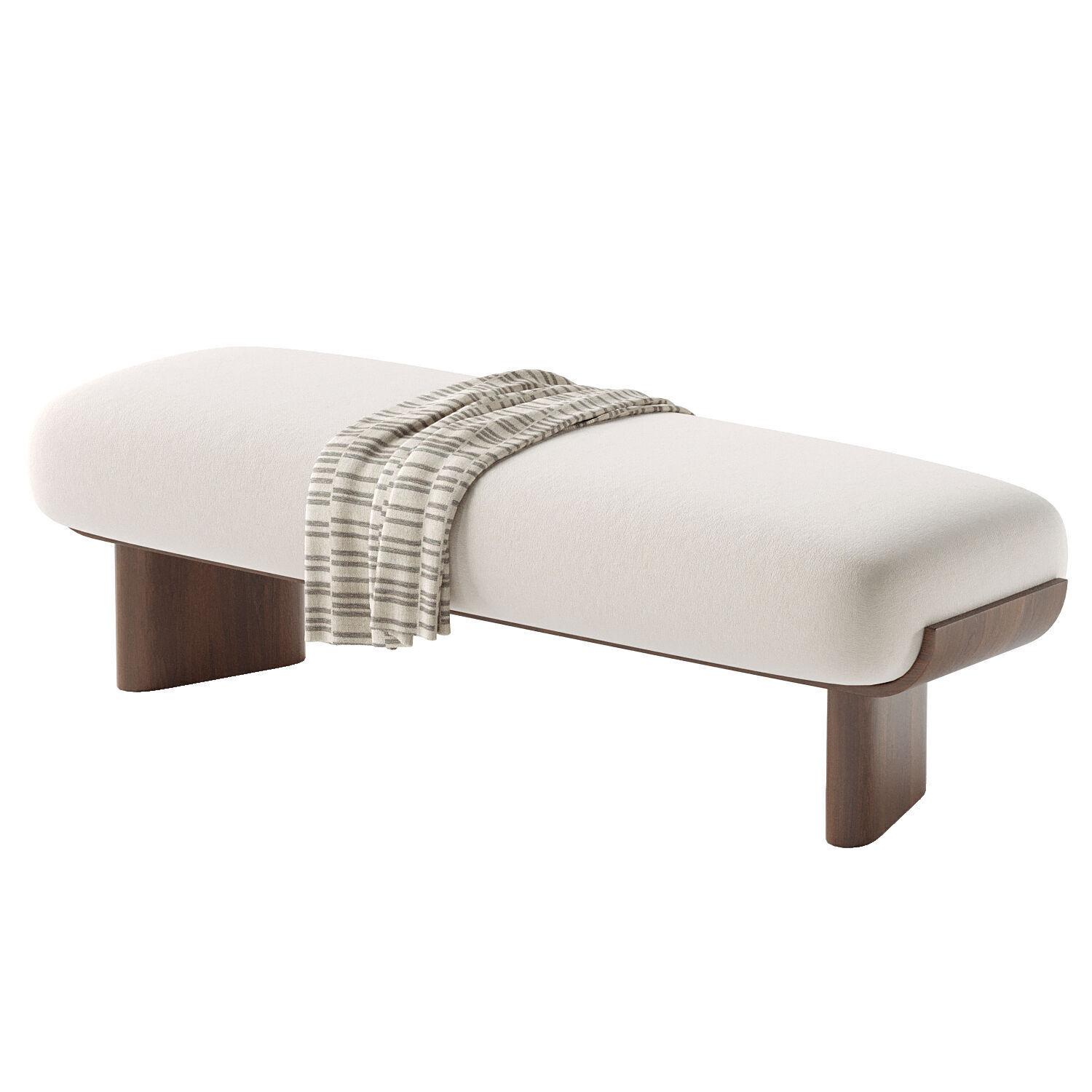 Banquette Kanbina 3D model_2