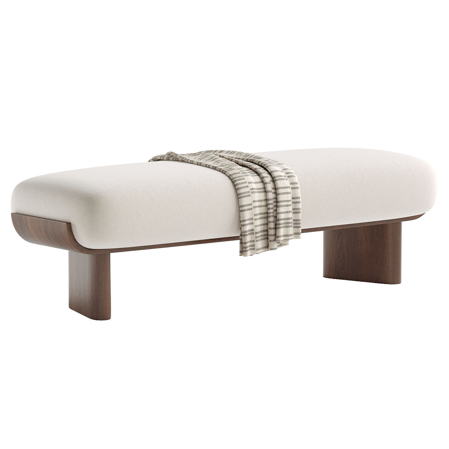 Banquette Kanbina 3D model_1