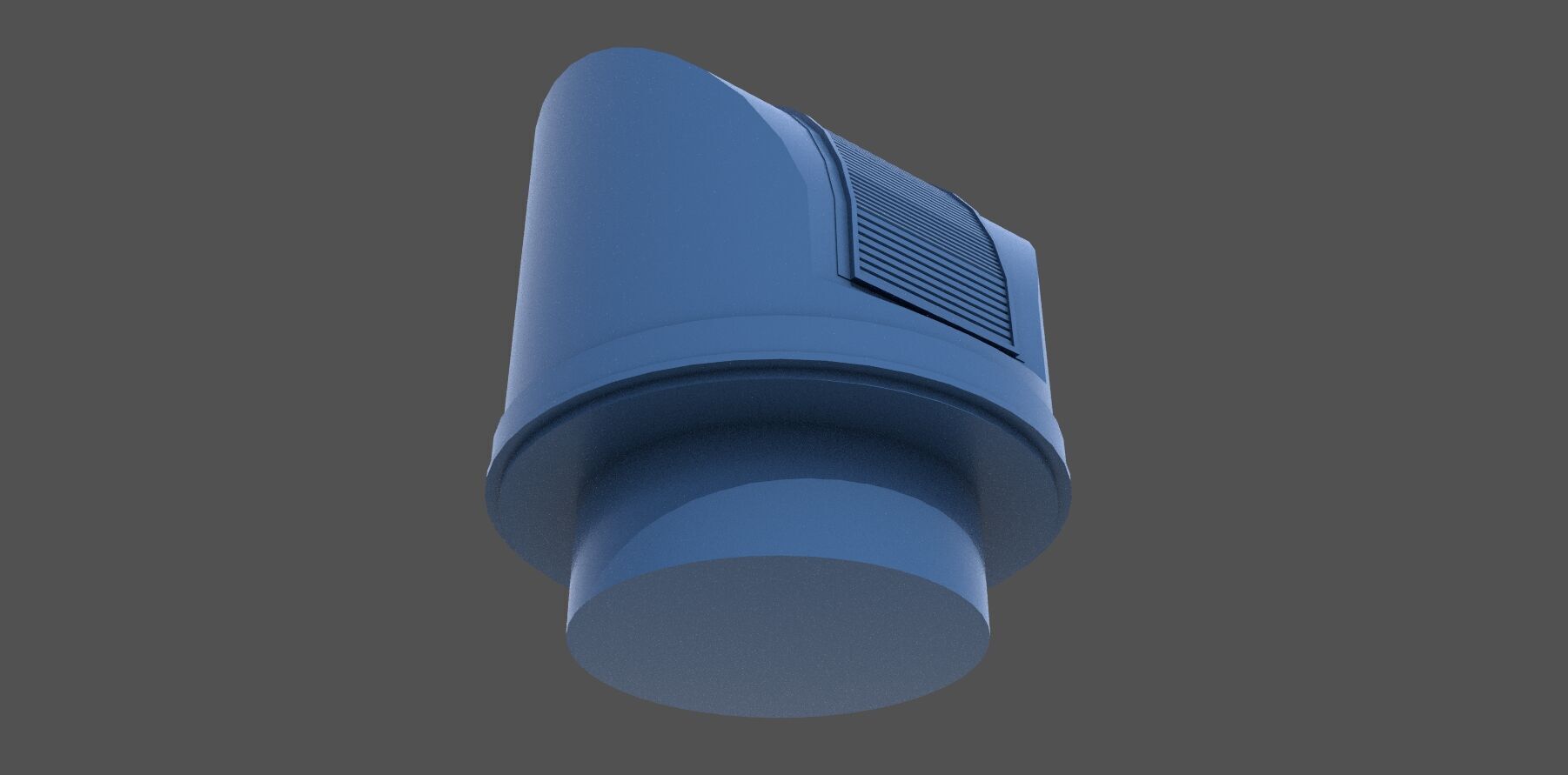 Yamato light control tower 02 - Commercial license - 1-100 scale 3D print model_1