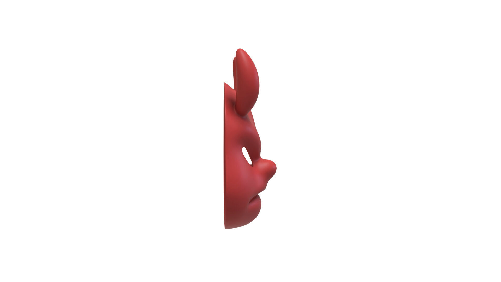 Prop133 Devil Mask Low-poly 3D model_13