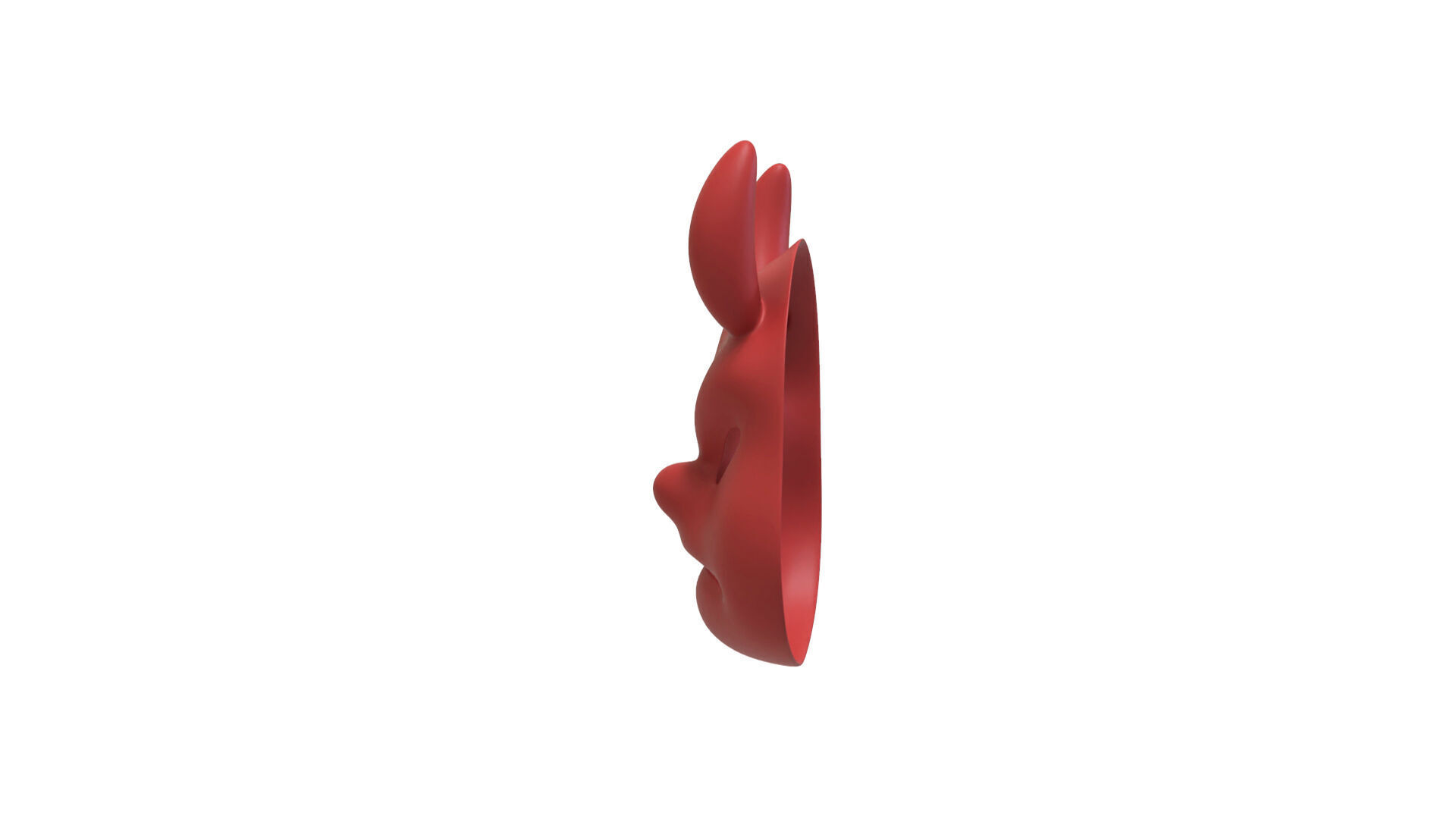 Prop133 Devil Mask Low-poly 3D model_5