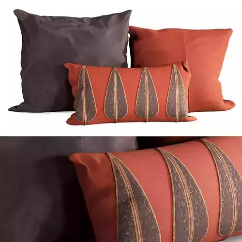 Set of decorative cushion