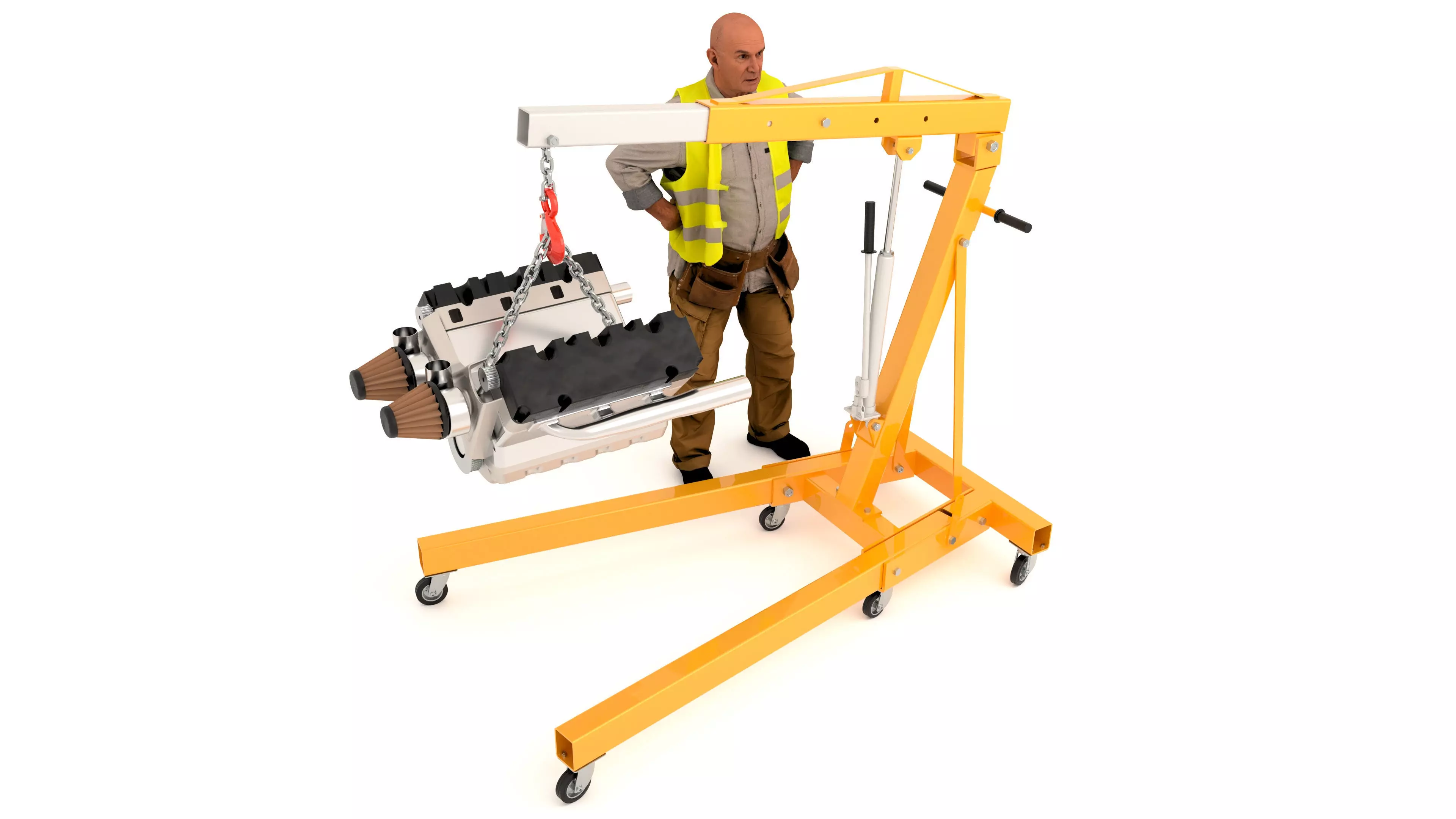 Operator 3D model