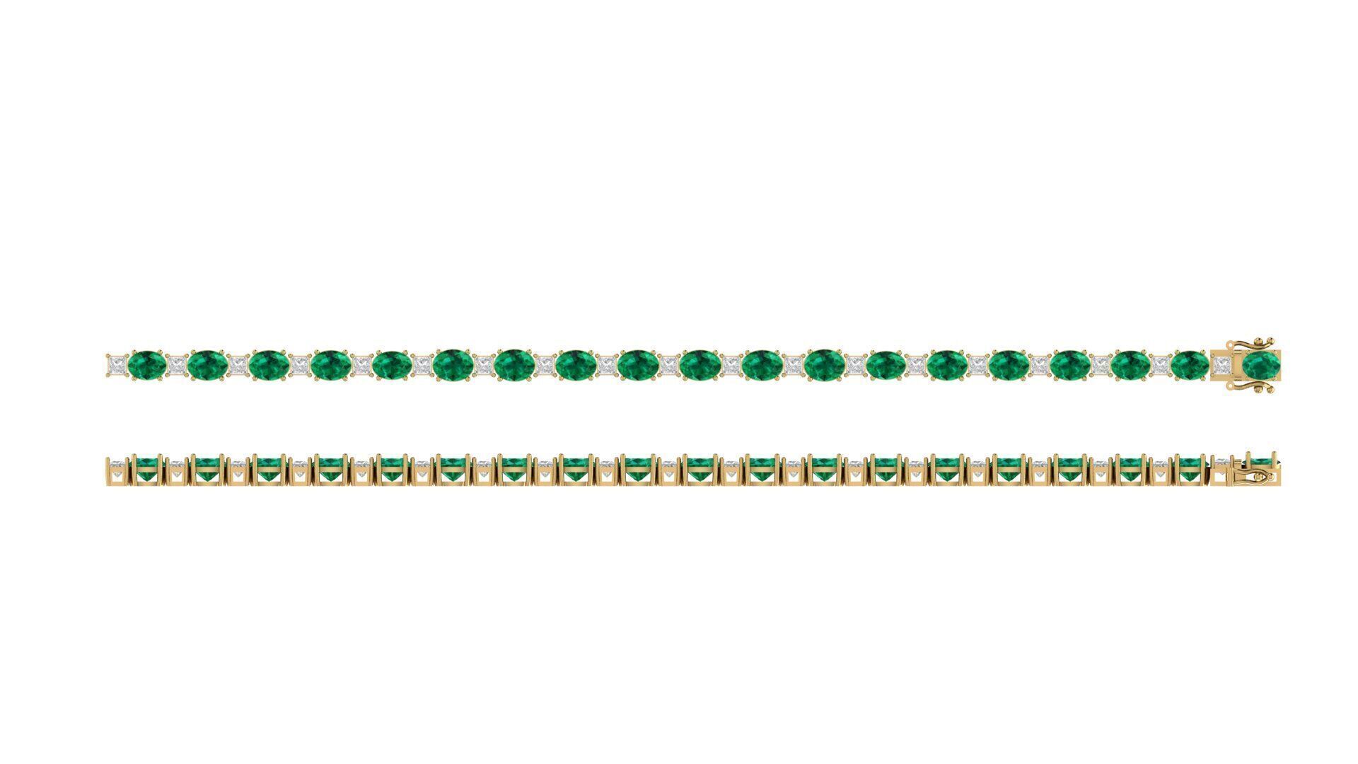 Tennis Bracelet 3D print model_6