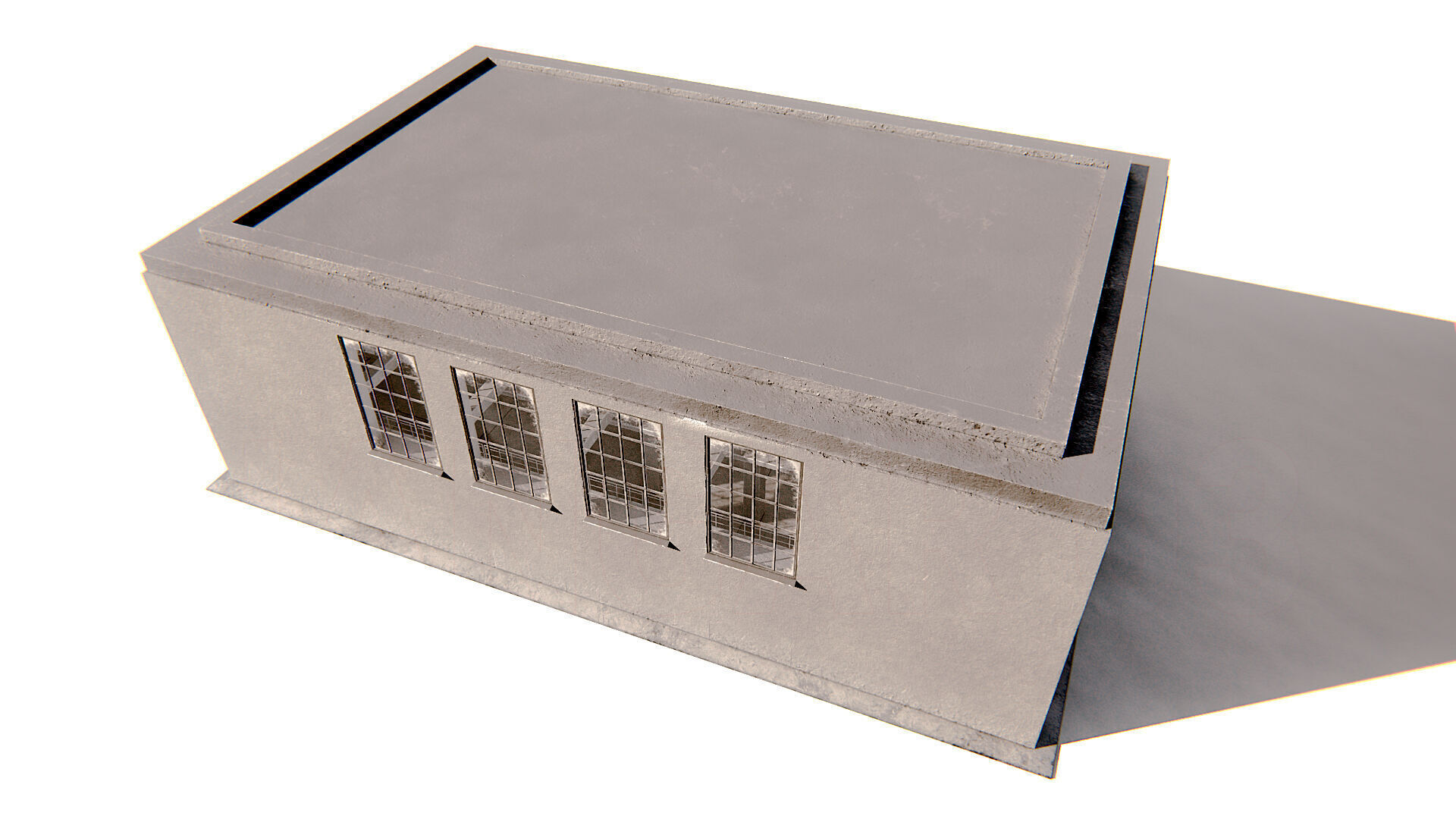 Hangar 03 PBR Low-poly 3D model_15