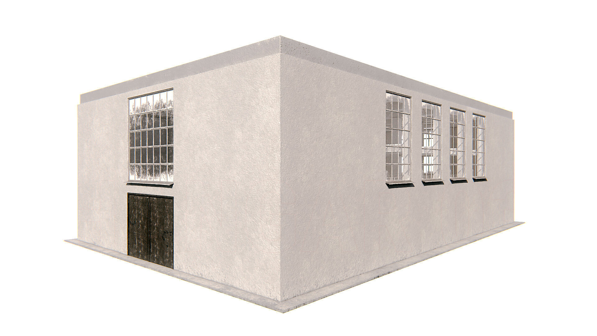 Hangar 03 PBR Low-poly 3D model_16