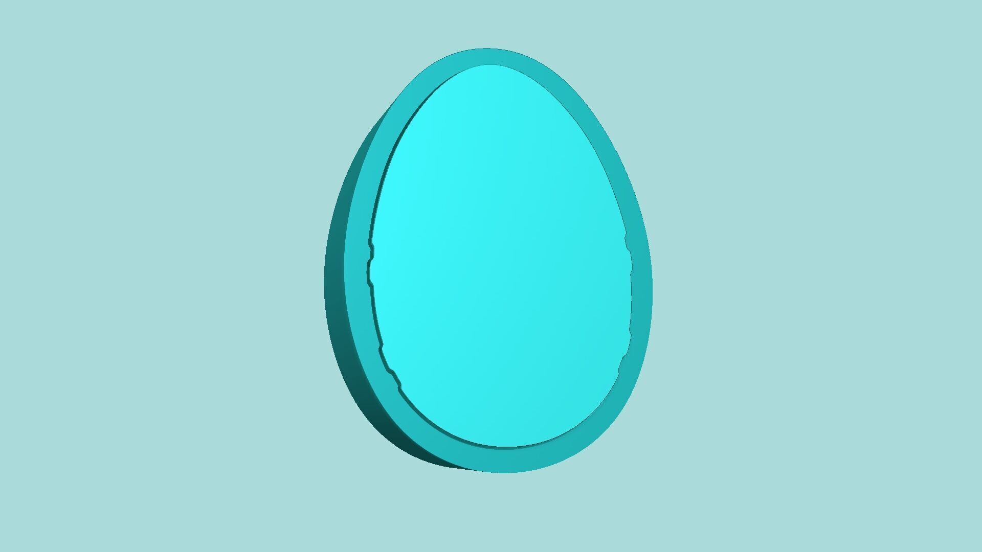 10 Easter Eggs Molds - Silicon Maker - Template 3D print model_3