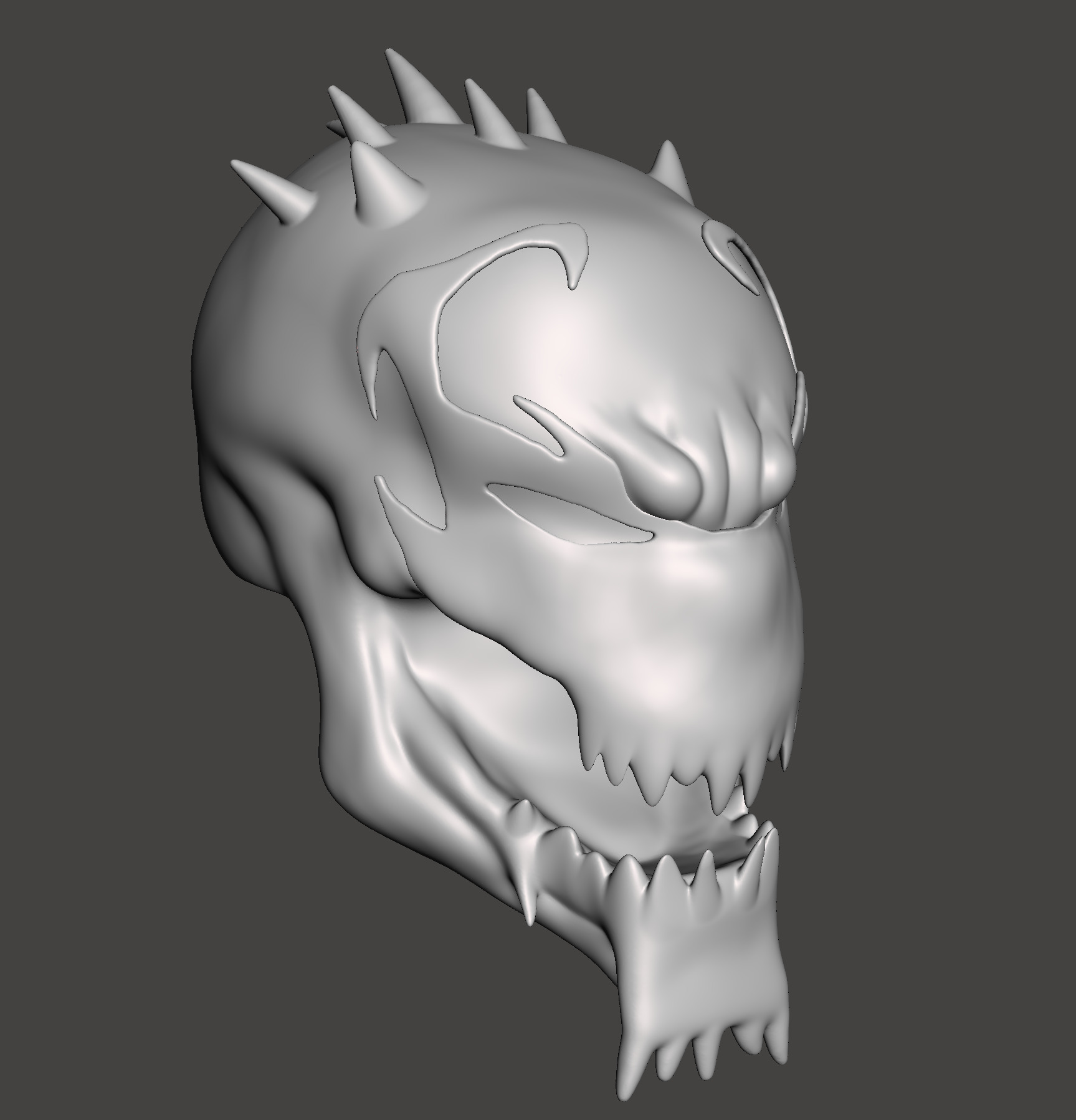 Anti Venom STL 3D Print model 3D print model_1