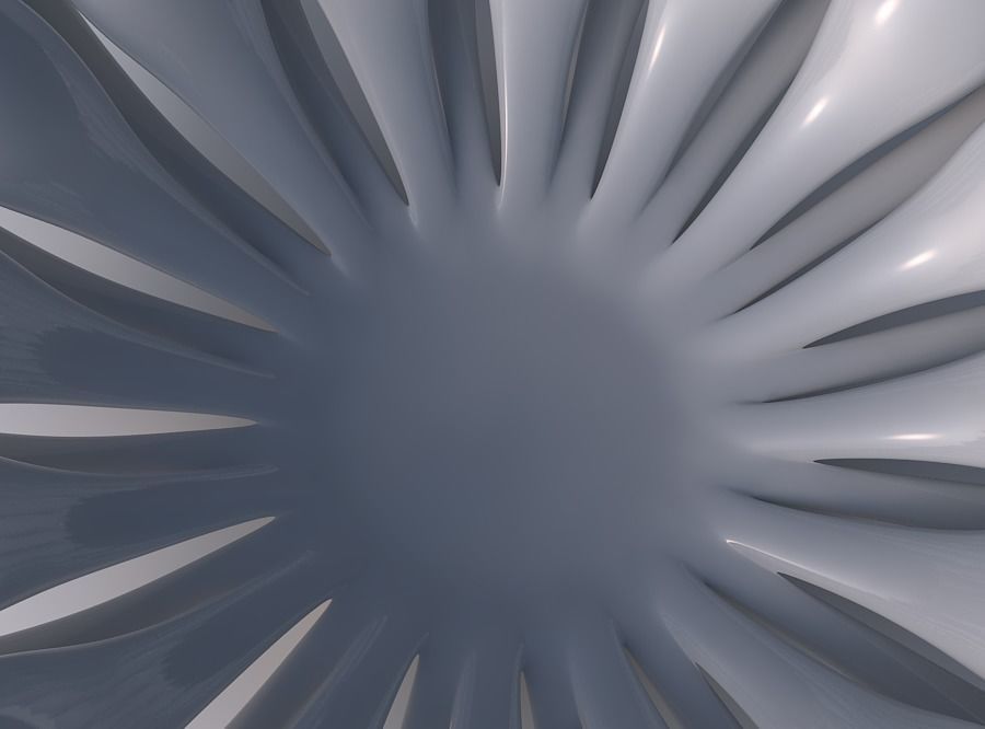 Bowl two layered flower squeezed 3D print model_2