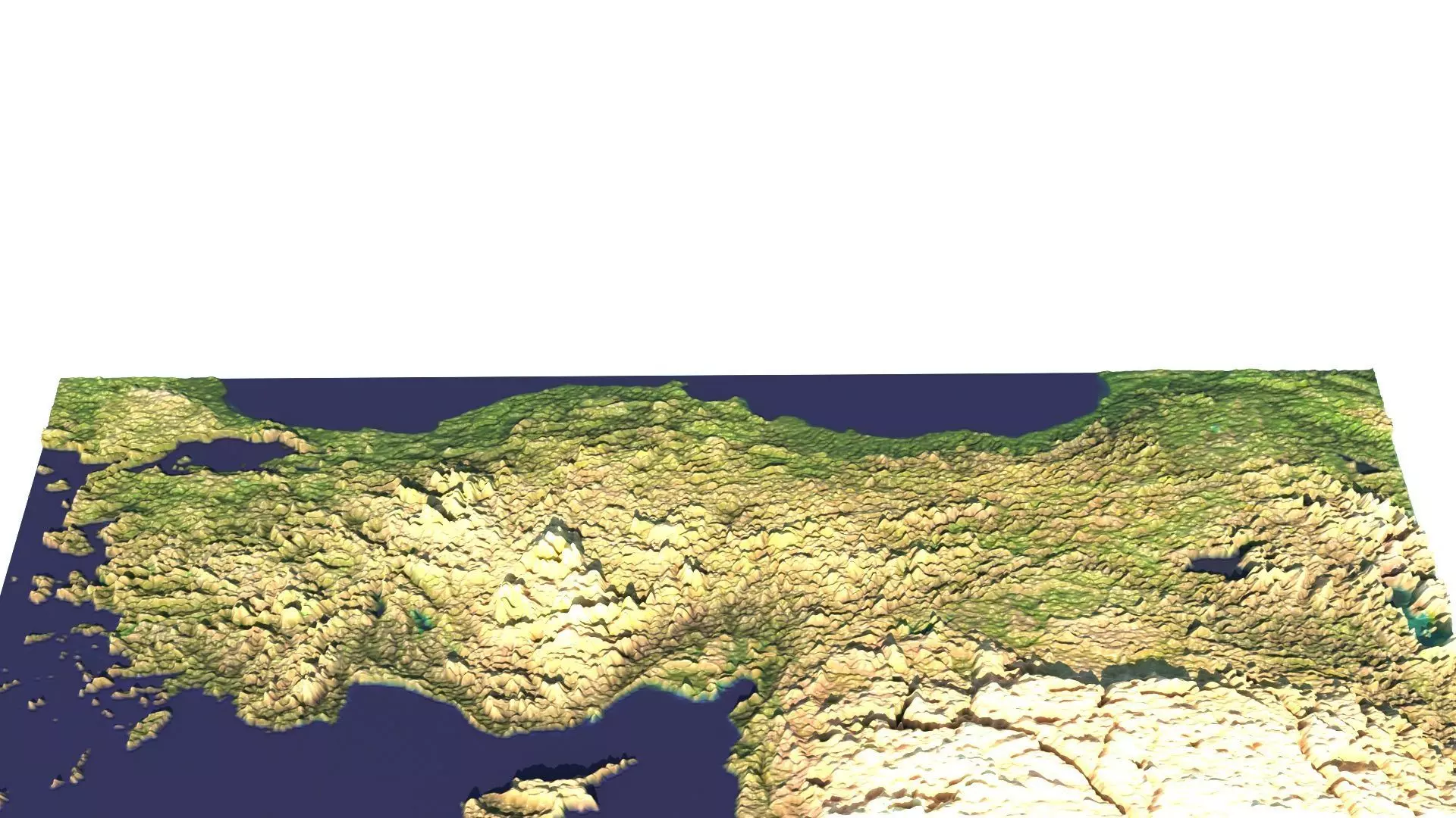 Anatolian Peninsula 3D model