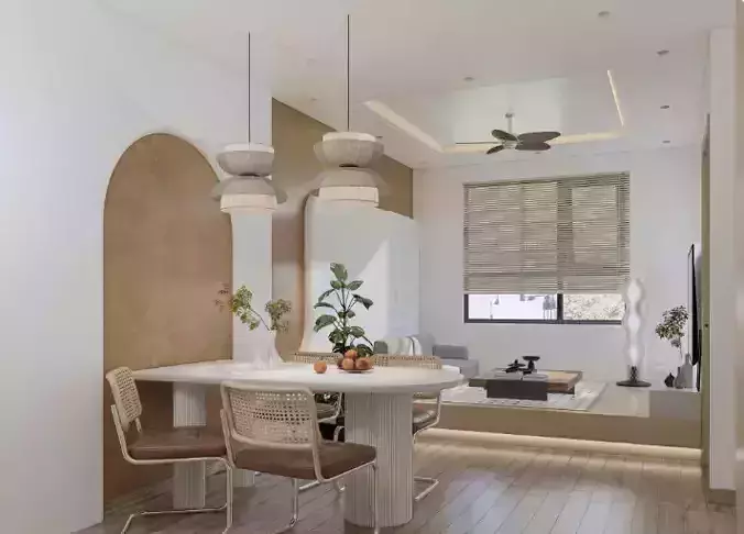Living Room Interior Model