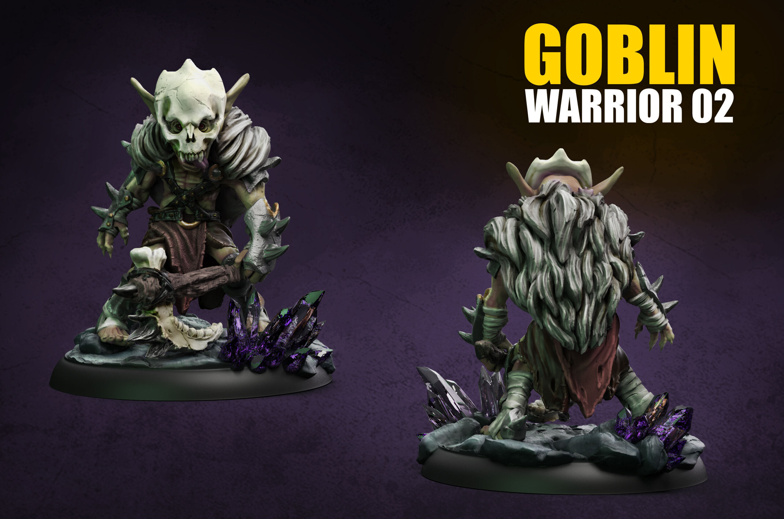 Mine War part 1 - Goblin Attack Characters 3D print model_9