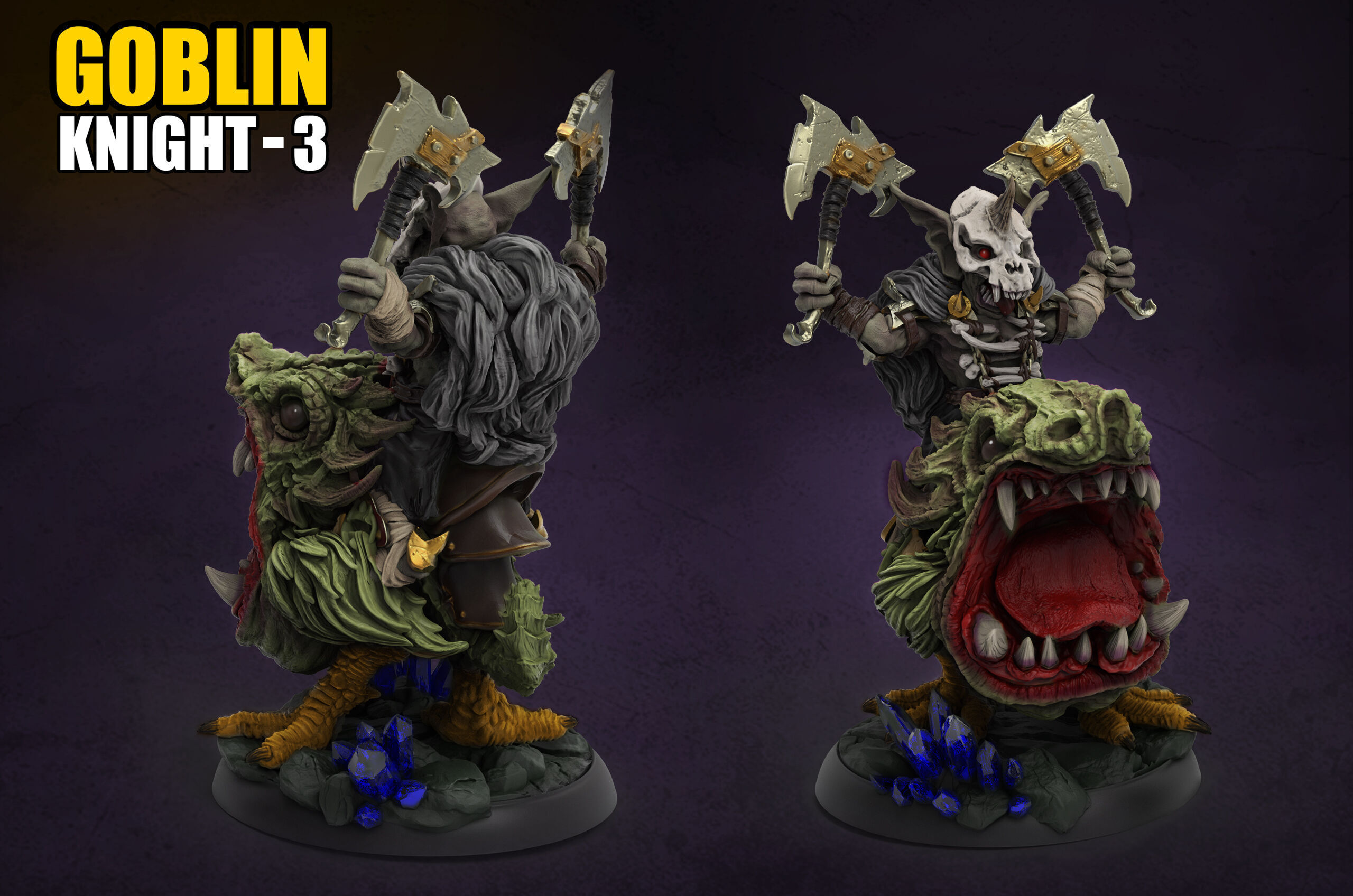 Mine War part 1 - Goblin Attack Characters 3D print model_5