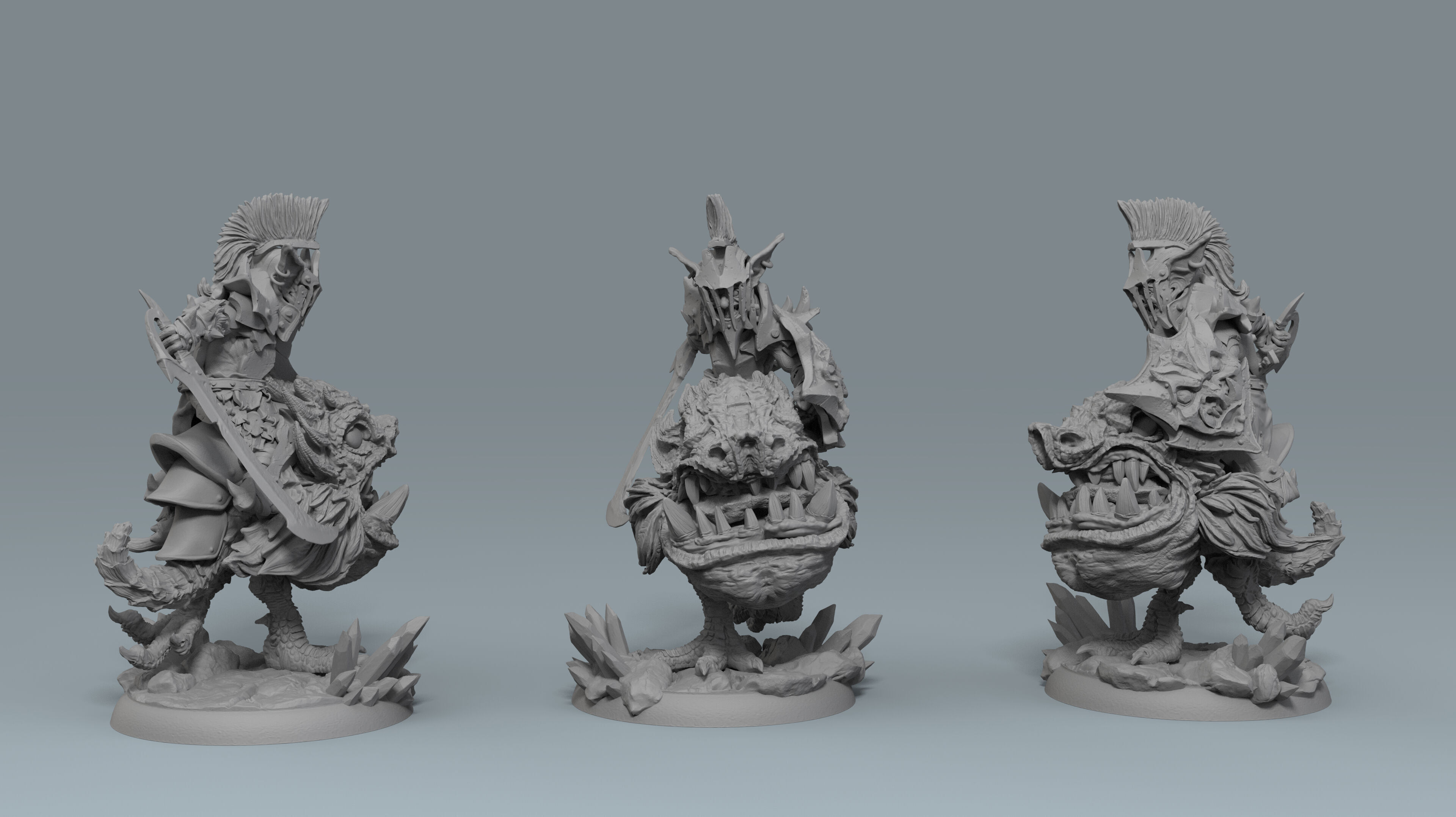 Mine War part 1 - Goblin Attack Characters 3D print model_19