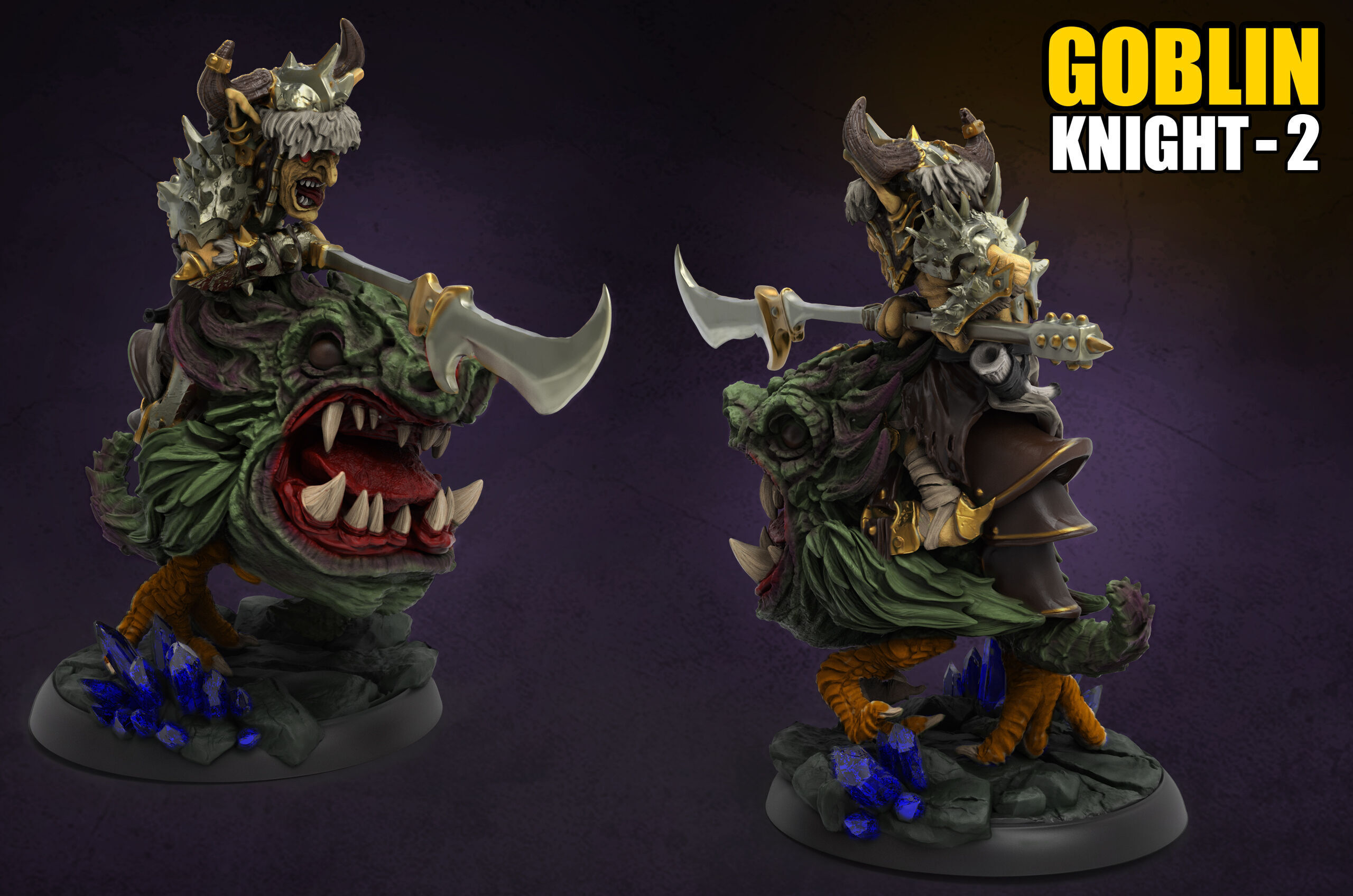 Mine War part 1 - Goblin Attack Characters 3D print model_4