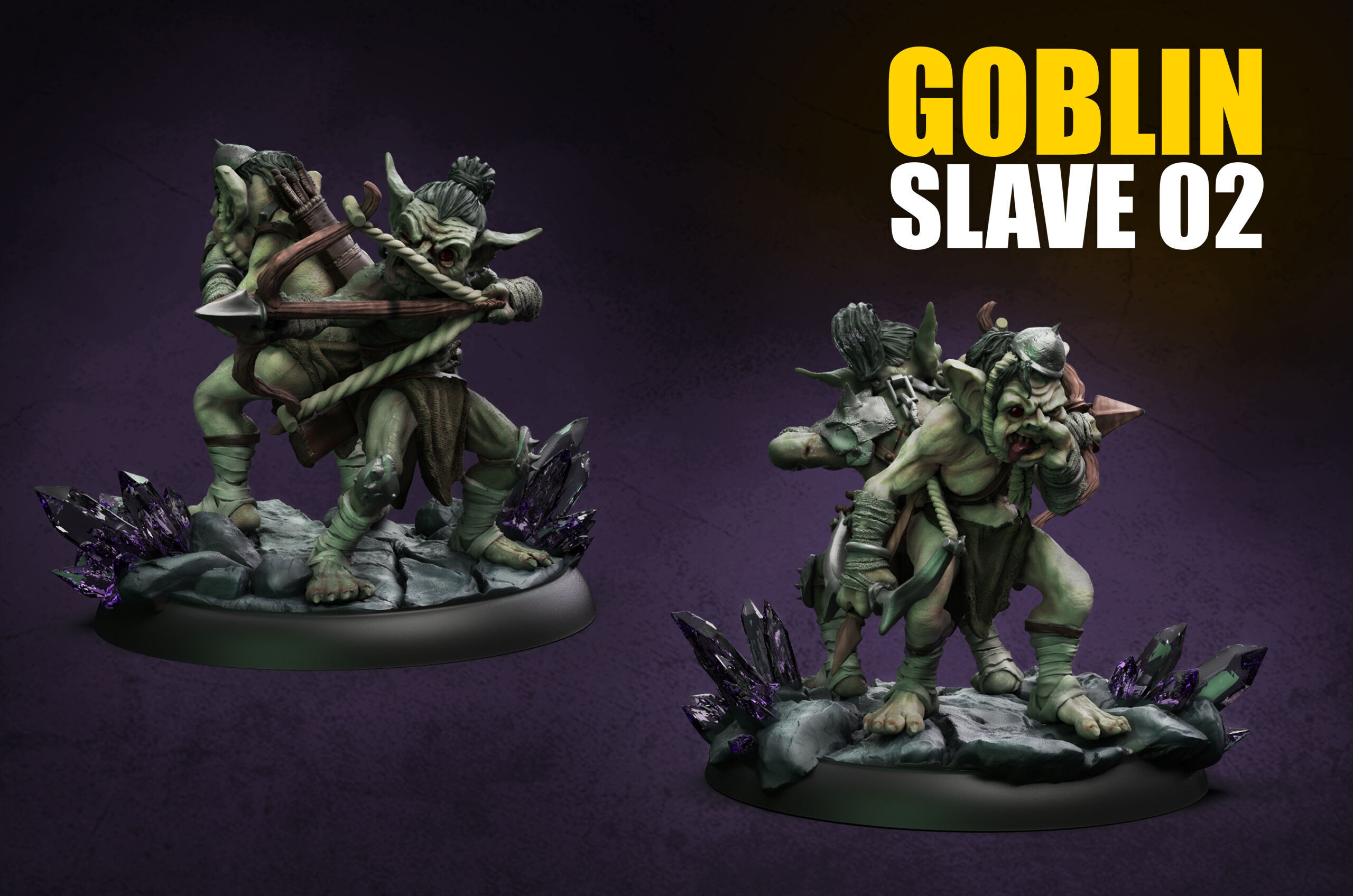 Mine War part 1 - Goblin Attack Characters 3D print model_14