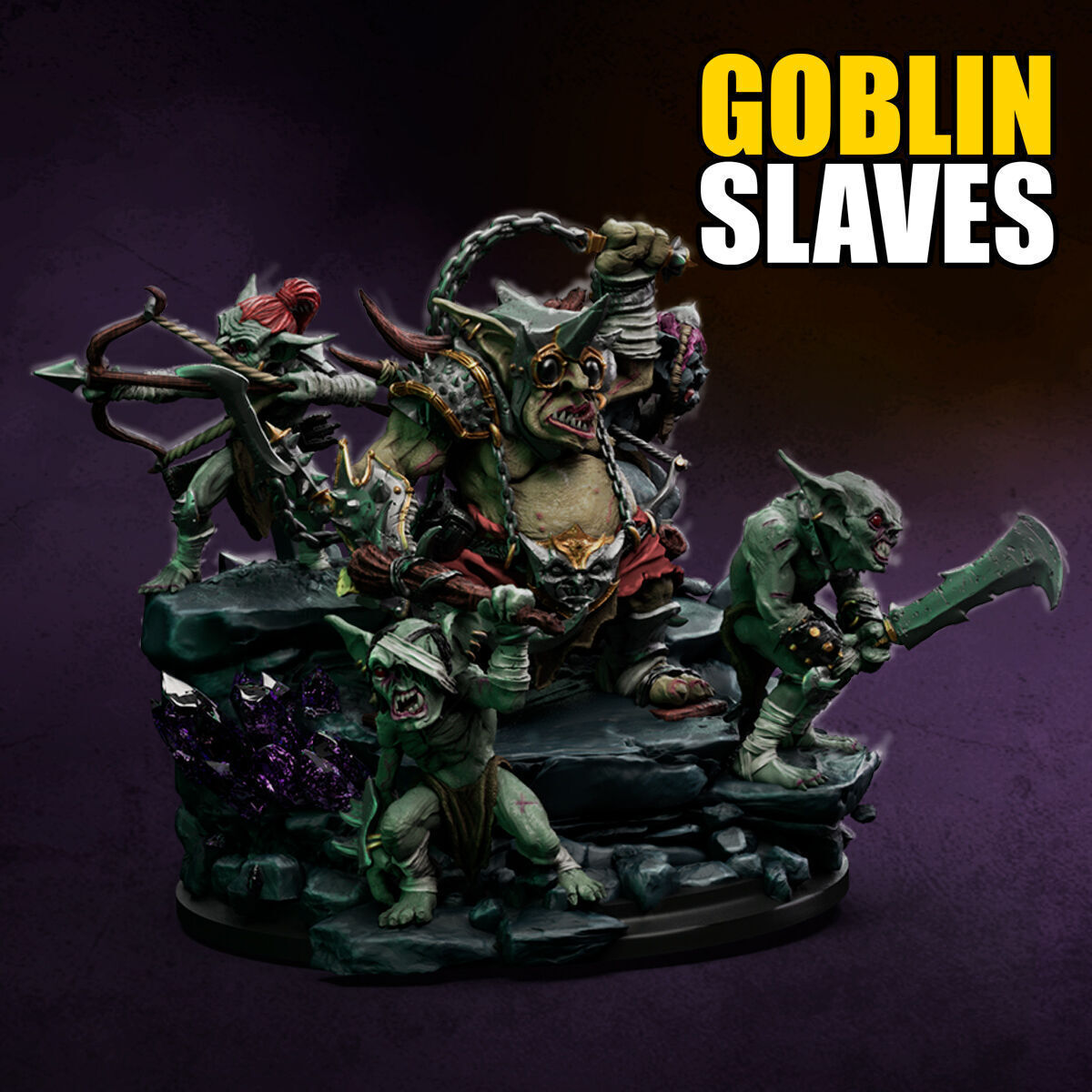 Mine War part 1 - Goblin Attack Characters 3D print model_11