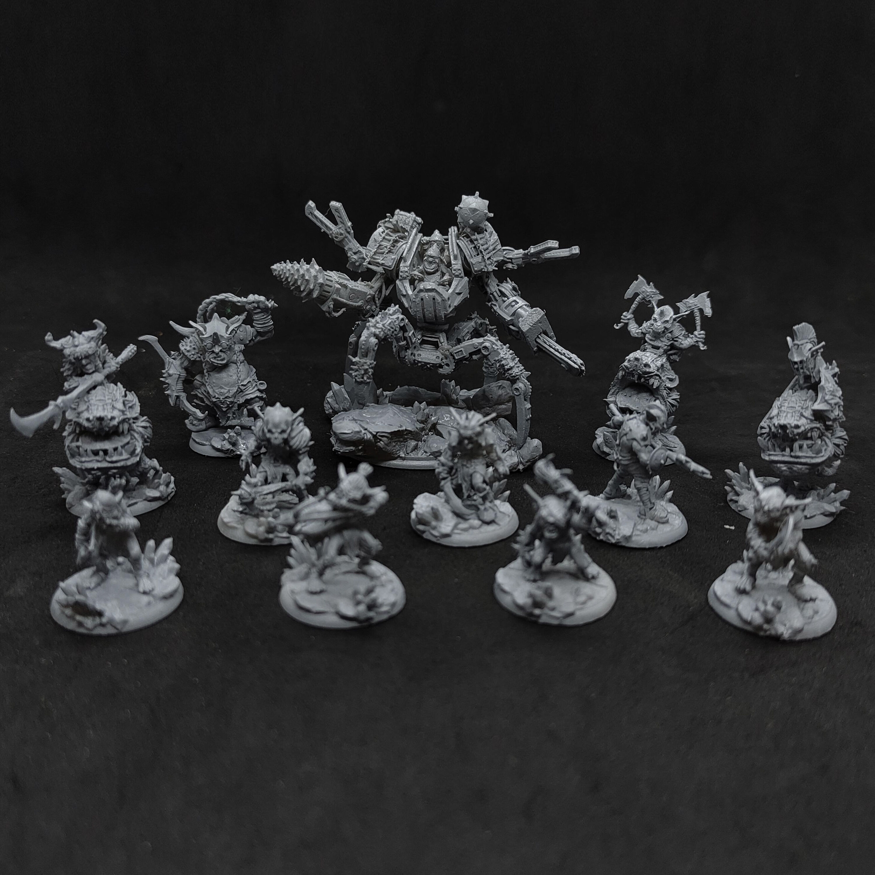 Mine War part 1 - Goblin Attack Characters 3D print model_28