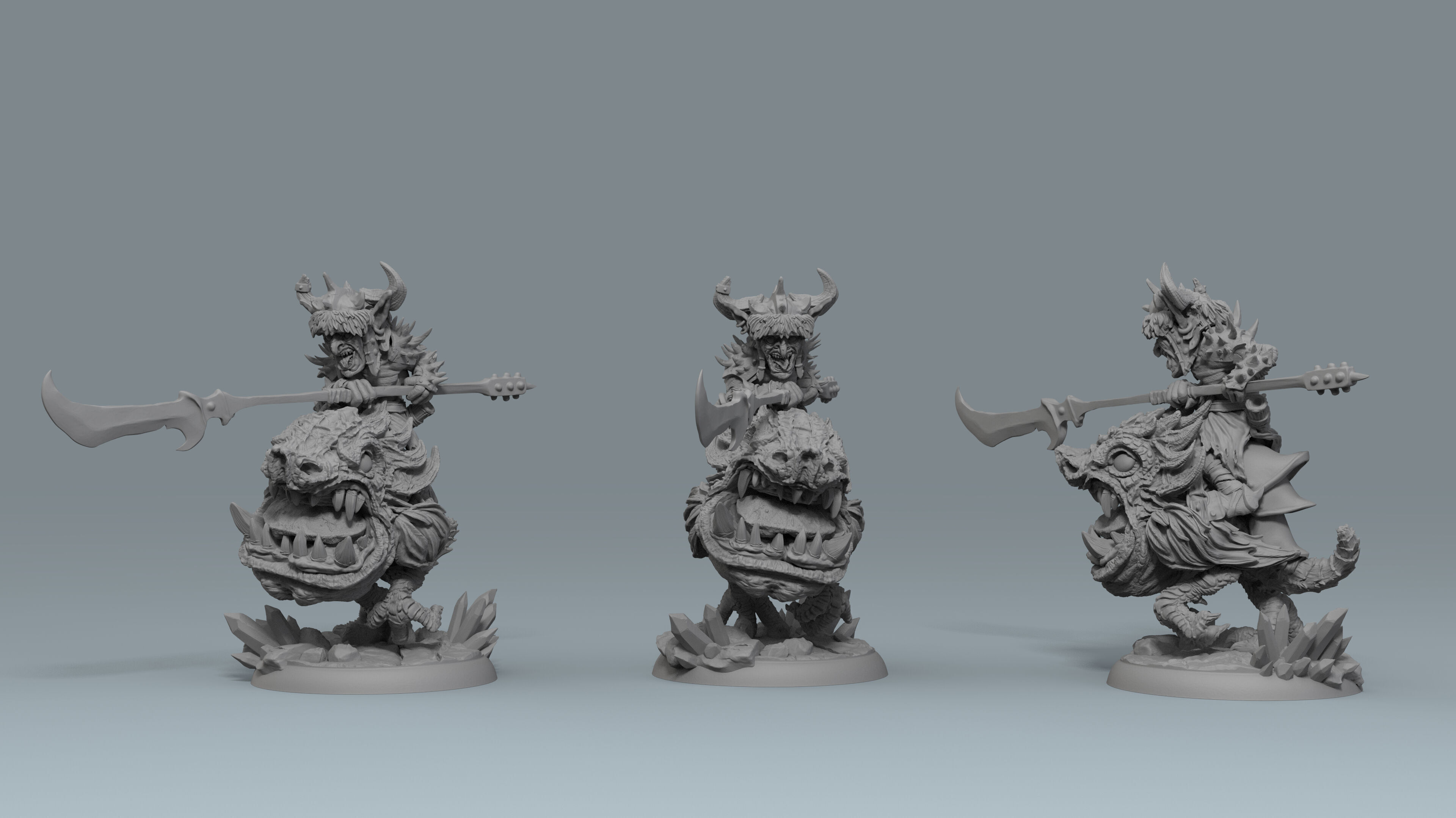 Mine War part 1 - Goblin Attack Characters 3D print model_17