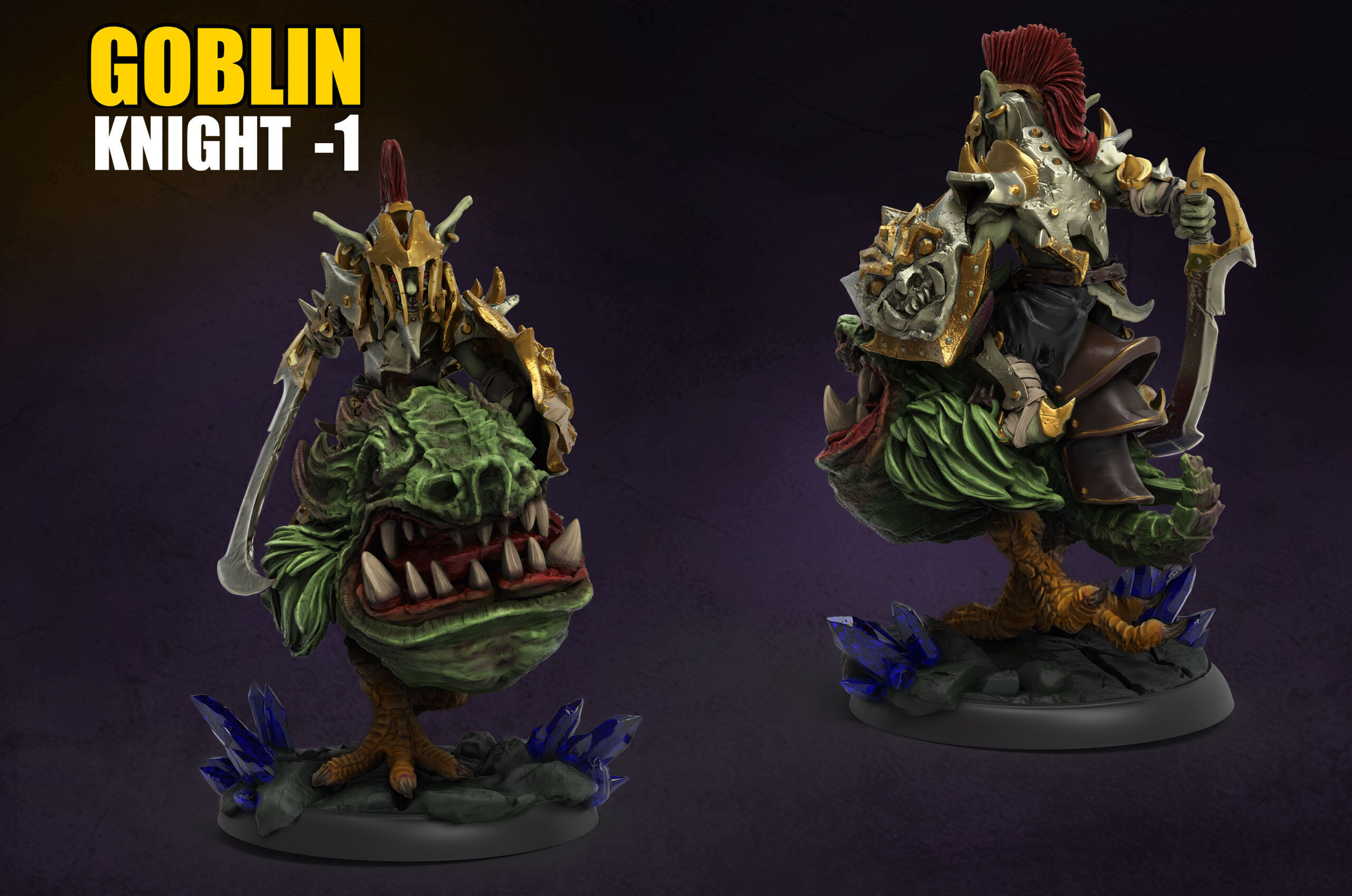 Mine War part 1 - Goblin Attack Characters 3D print model_3