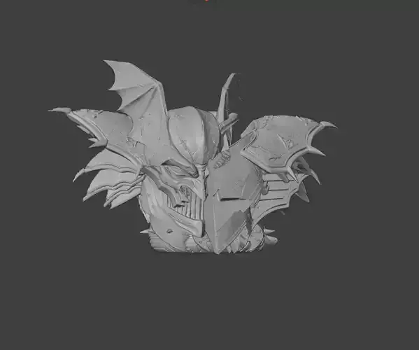 Merciless Bust 3D STL model for 3d printing