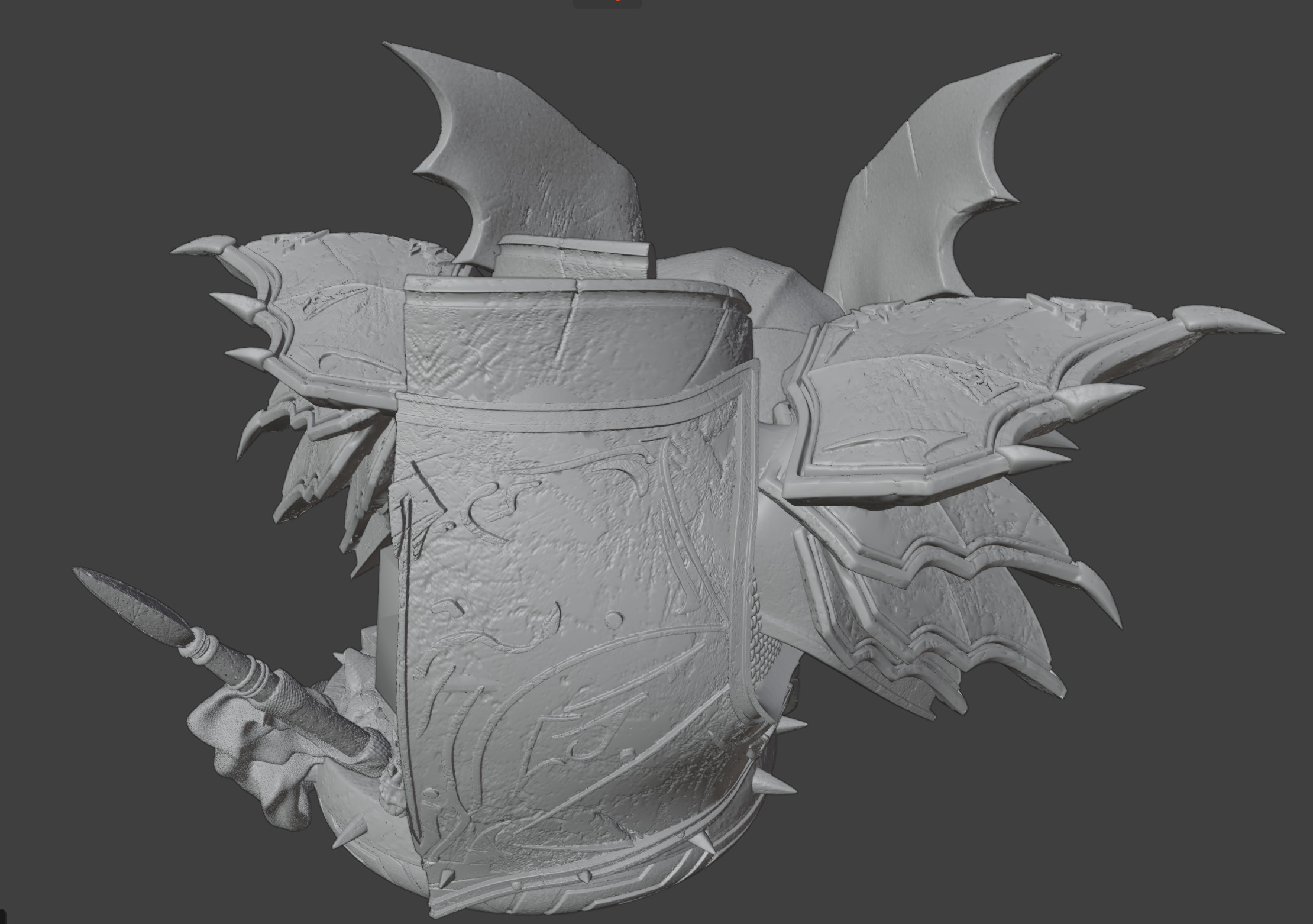Merciless Bust 3D STL model for 3d printing 3D print model_4