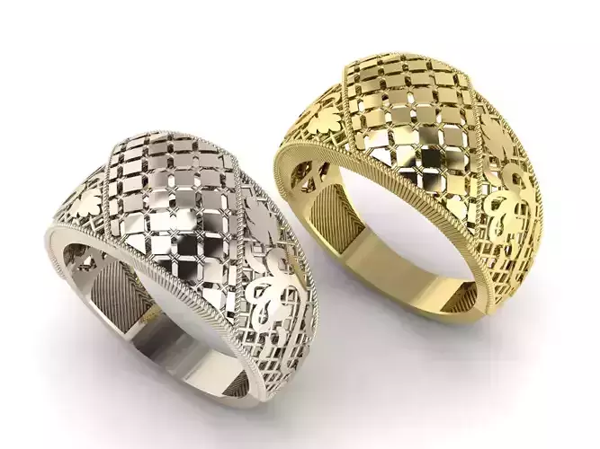 Ring For Lathe or engraver pen 3D print model
