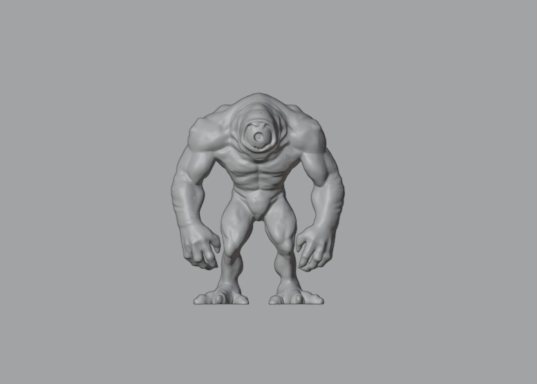 3D Cyclops Guardian 3D model_6