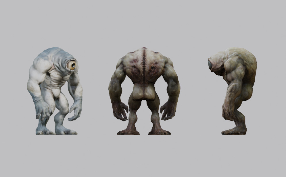 3D Cyclops Guardian 3D model_7