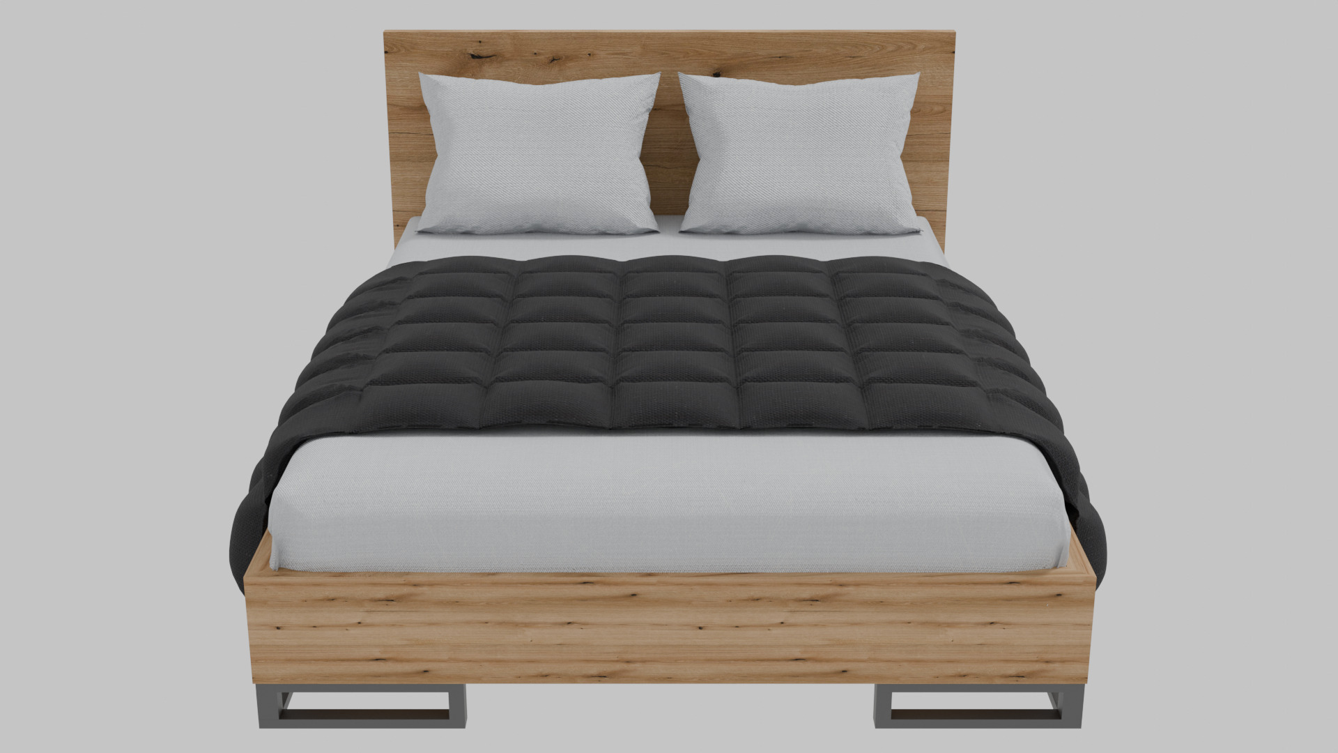 Bed Art in Head Ascet 3D model_6