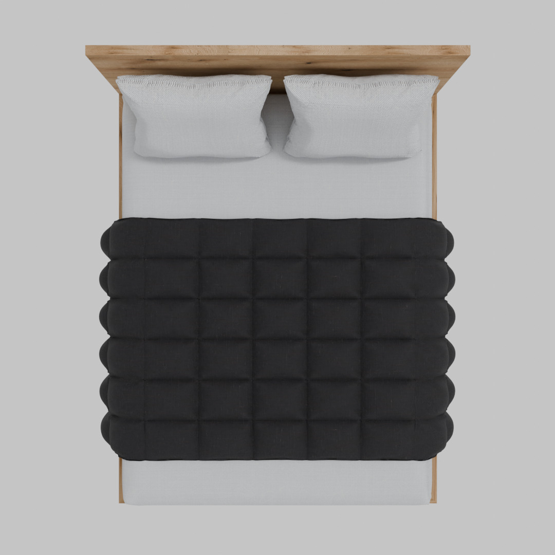 Bed Art in Head Ascet 3D model_8