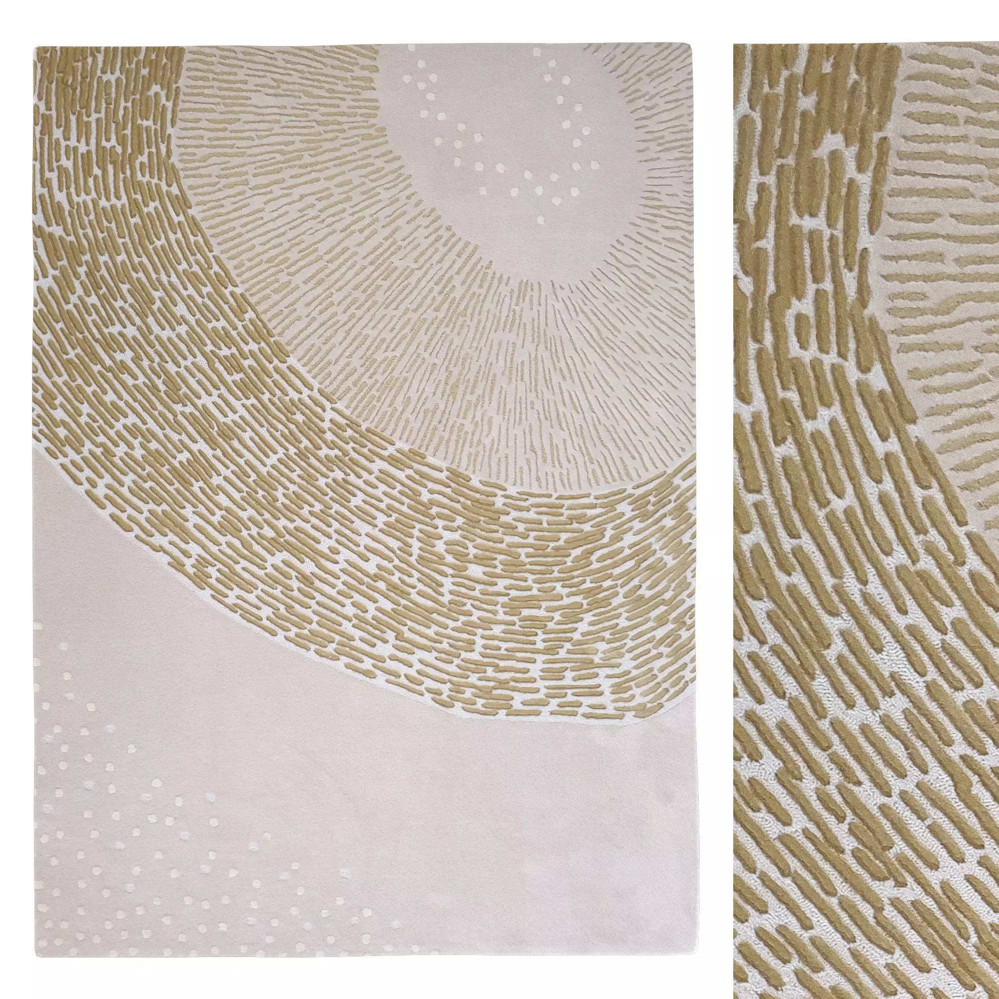 Caldeira Rug 3D model_0