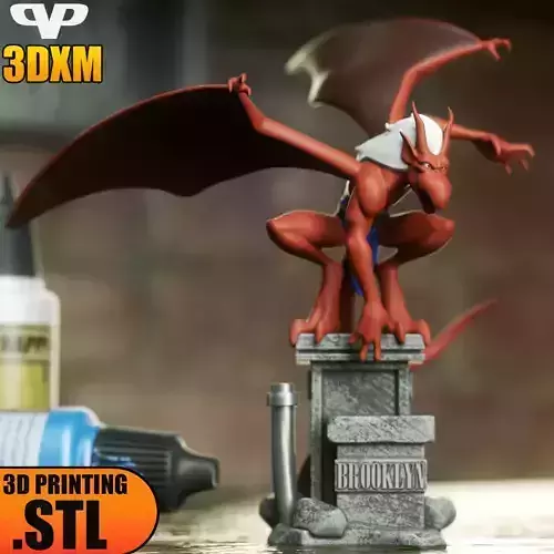 Brooklyn Gargoyles STL for 3D Printing 3DXM ChibiSTL
