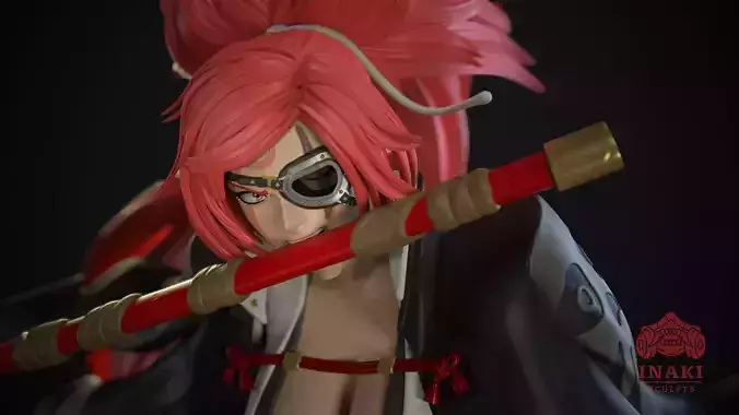 Baiken - Guilty Gear 3D print model