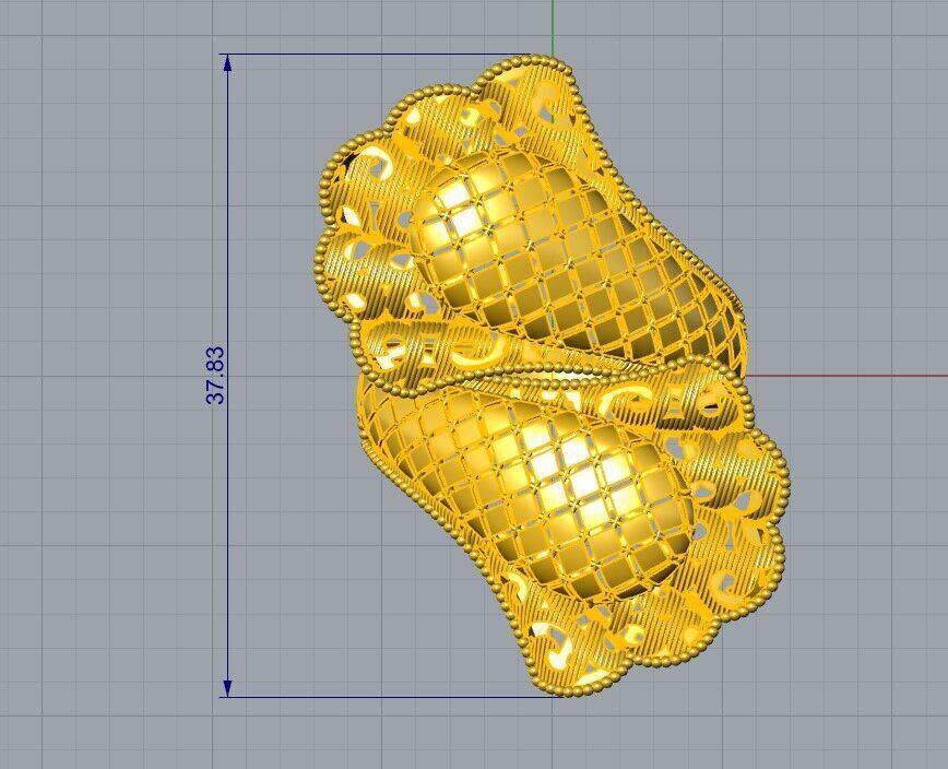 Ring For Lathe or engraver pen 3D print model_2